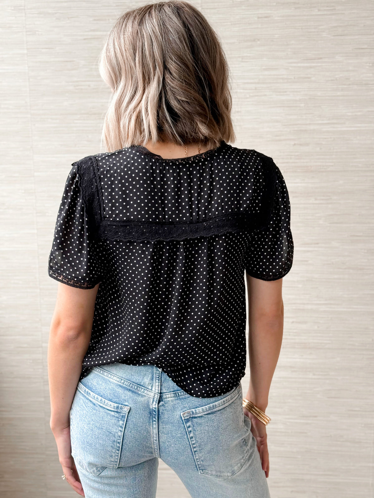 Emily in Paris Top - BLACK - willows clothing S/S SHIRT