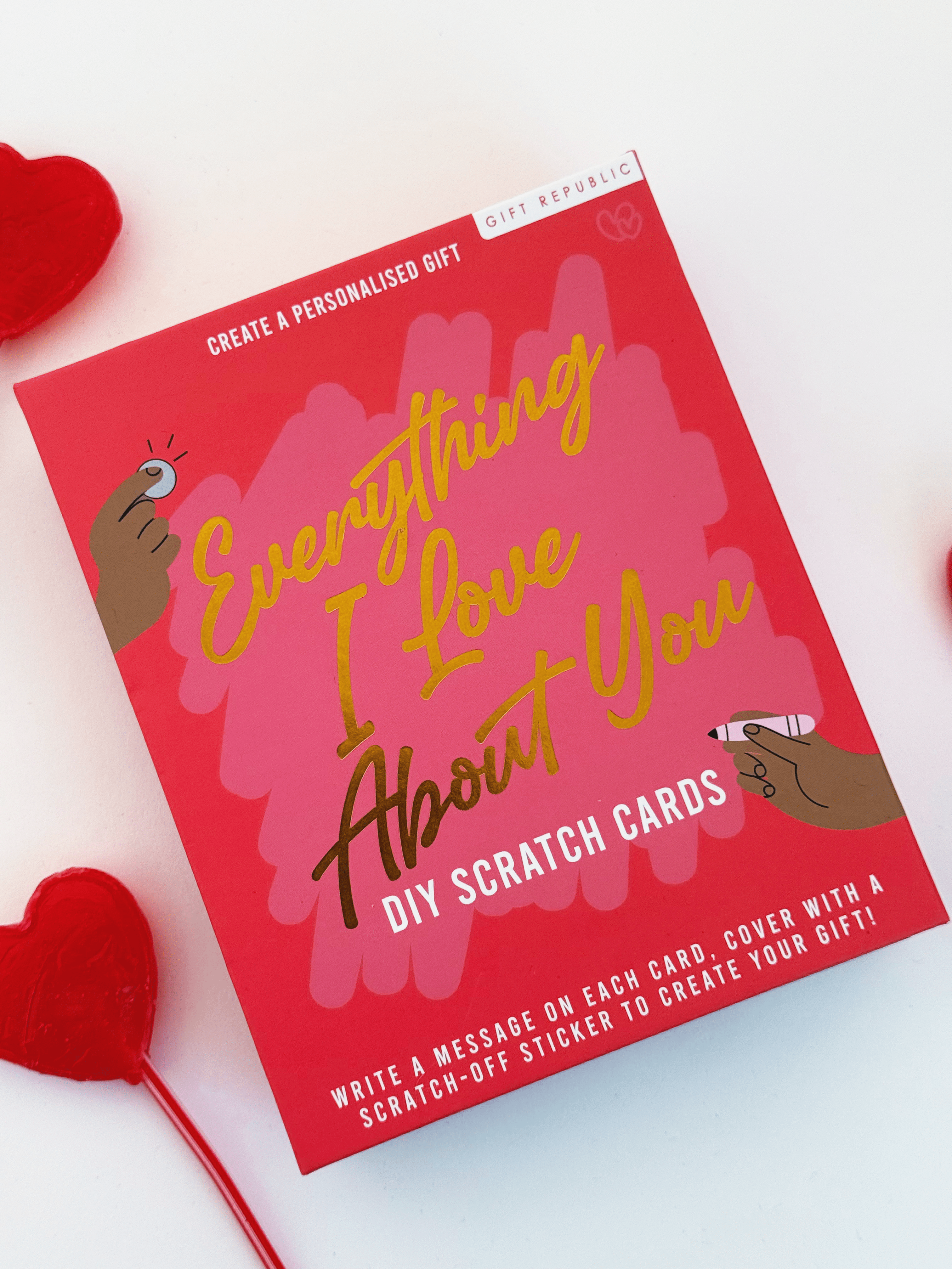 Everything I Love About You DIY Scratch Cards - willows clothing Holiday