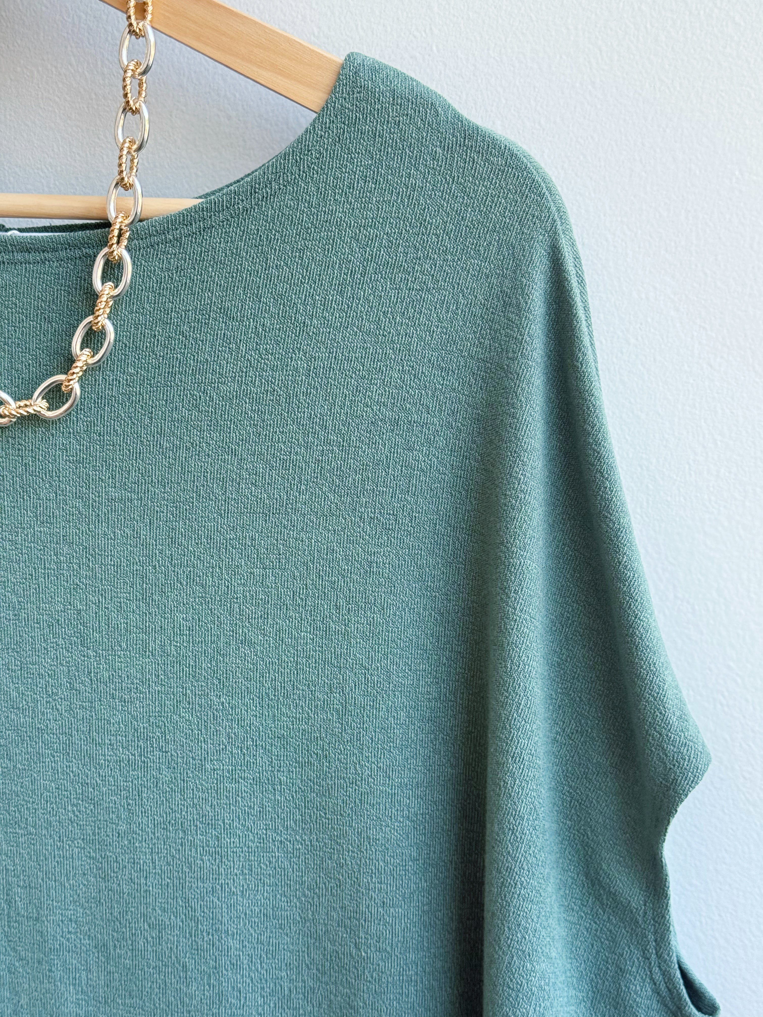 Favorite Comfy Tee - DARK SAGE - willows clothing S/S SHIRT