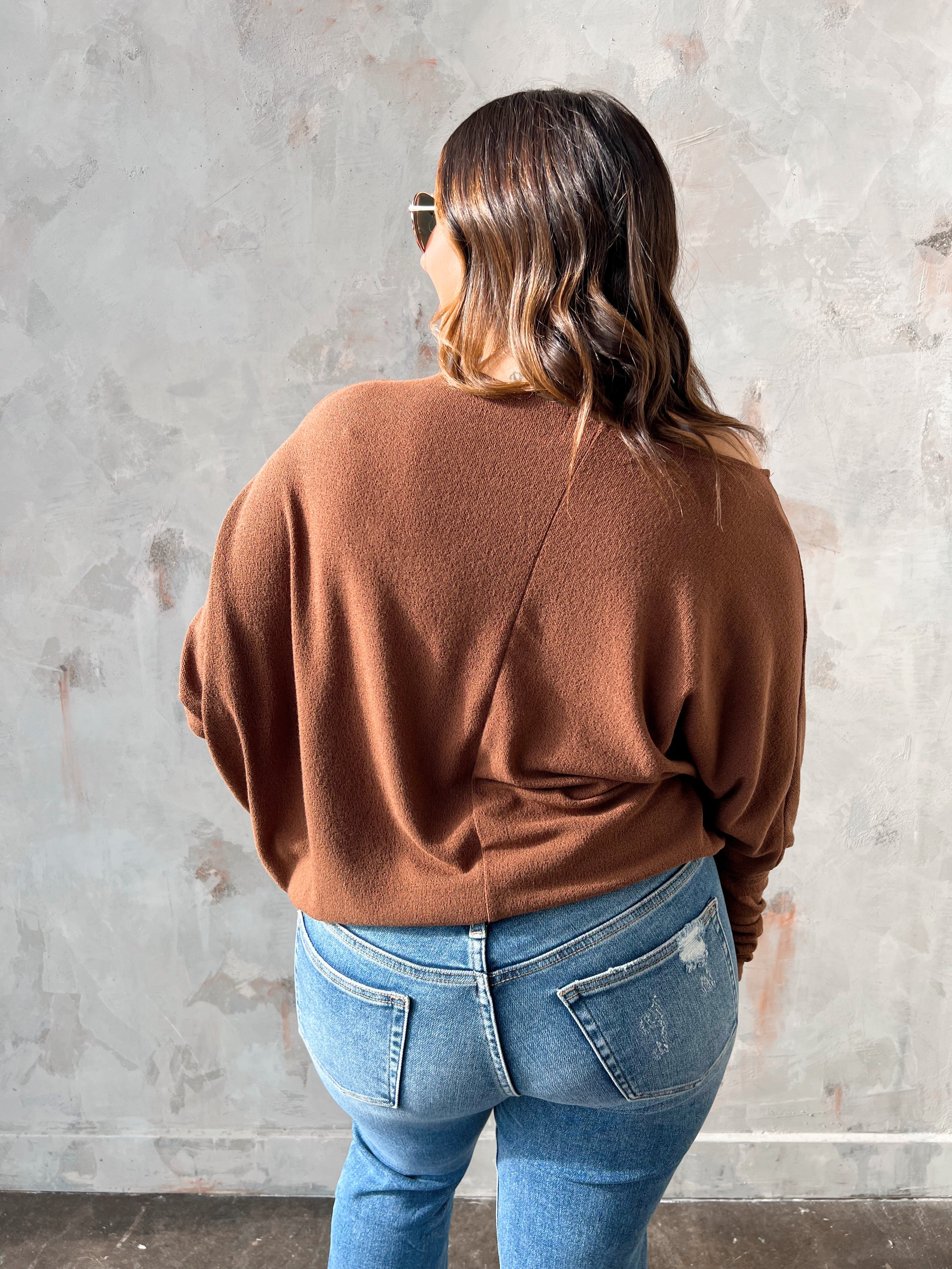 Favorite Comfy Tunic - TIRAMISU - willows clothing L/S Shirt