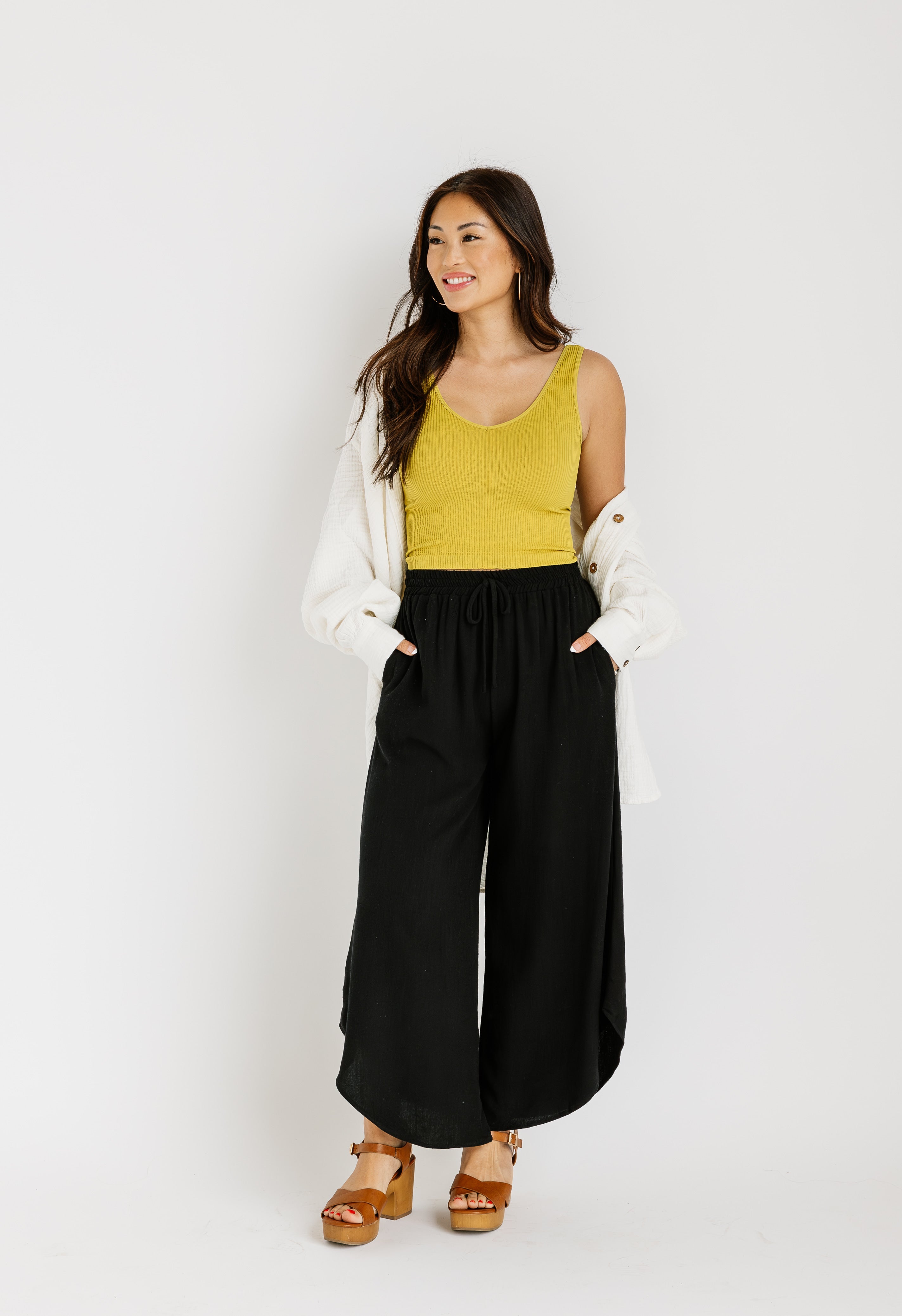 Float On Pants - BLACK - willows clothing Pants