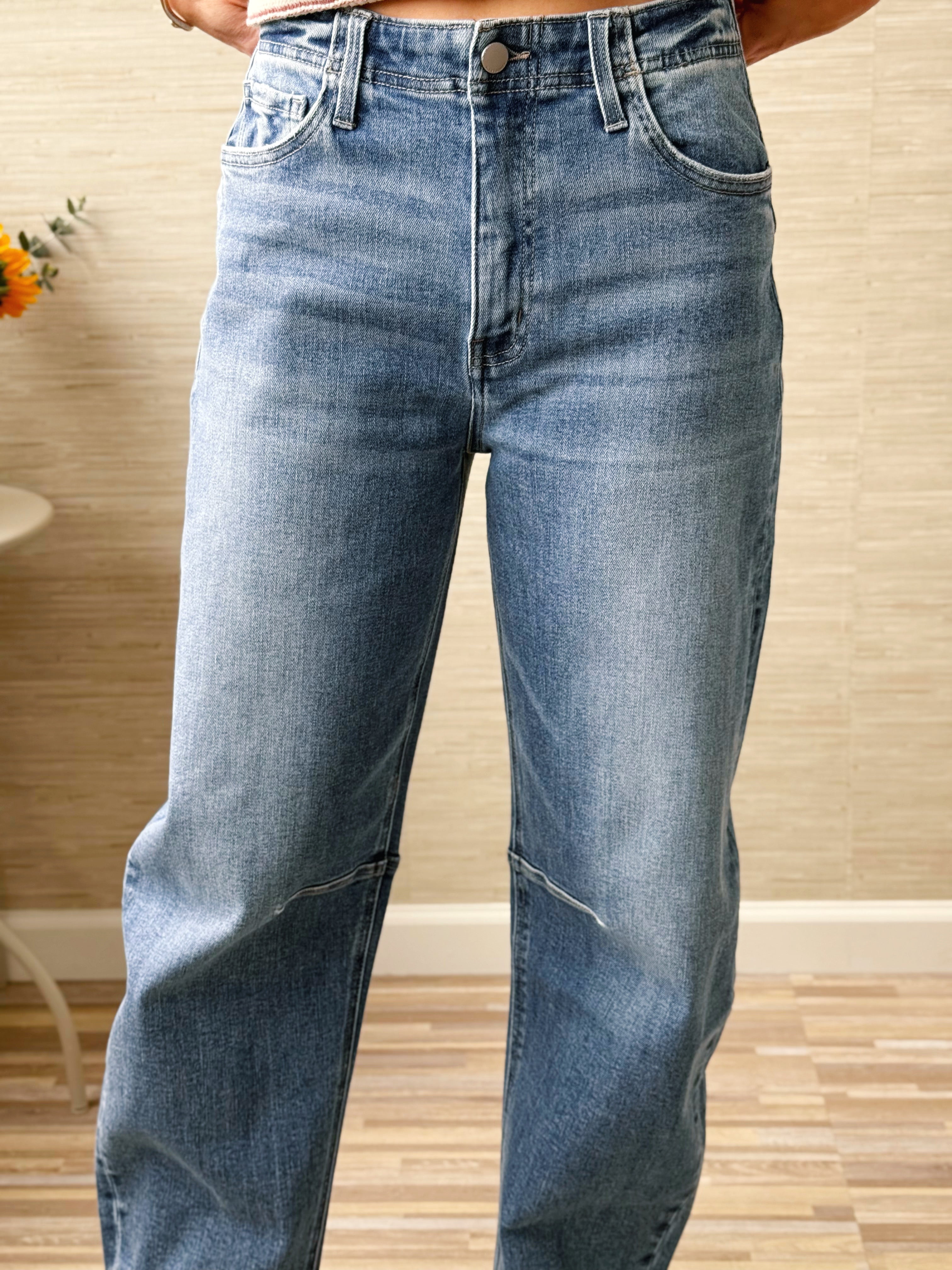 [FLYING MONKEY] Brandy Jean - STIRRING - willows clothing BARREL JEAN
