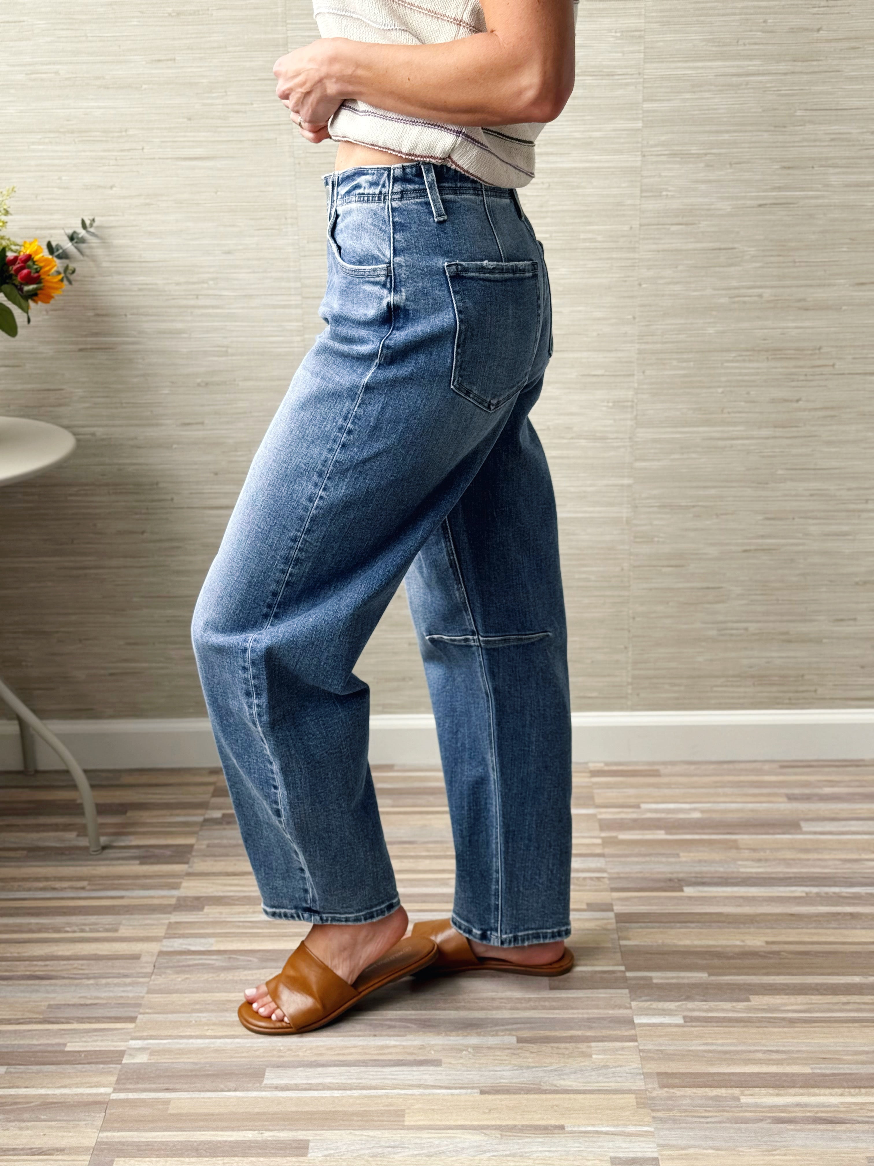 [FLYING MONKEY] Brandy Jean - STIRRING - willows clothing BARREL JEAN