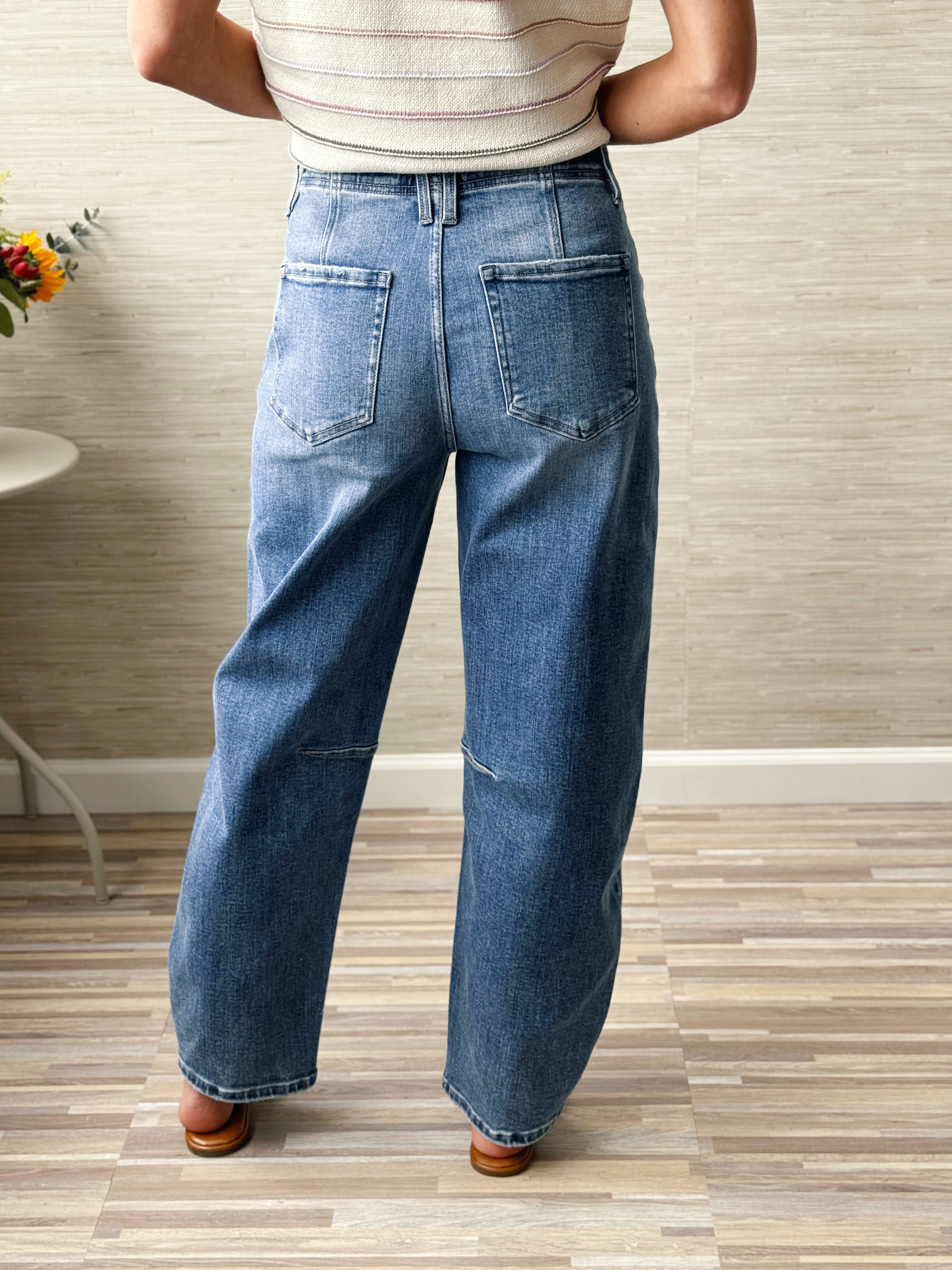 [FLYING MONKEY] Brandy Jean - STIRRING - willows clothing BARREL JEAN