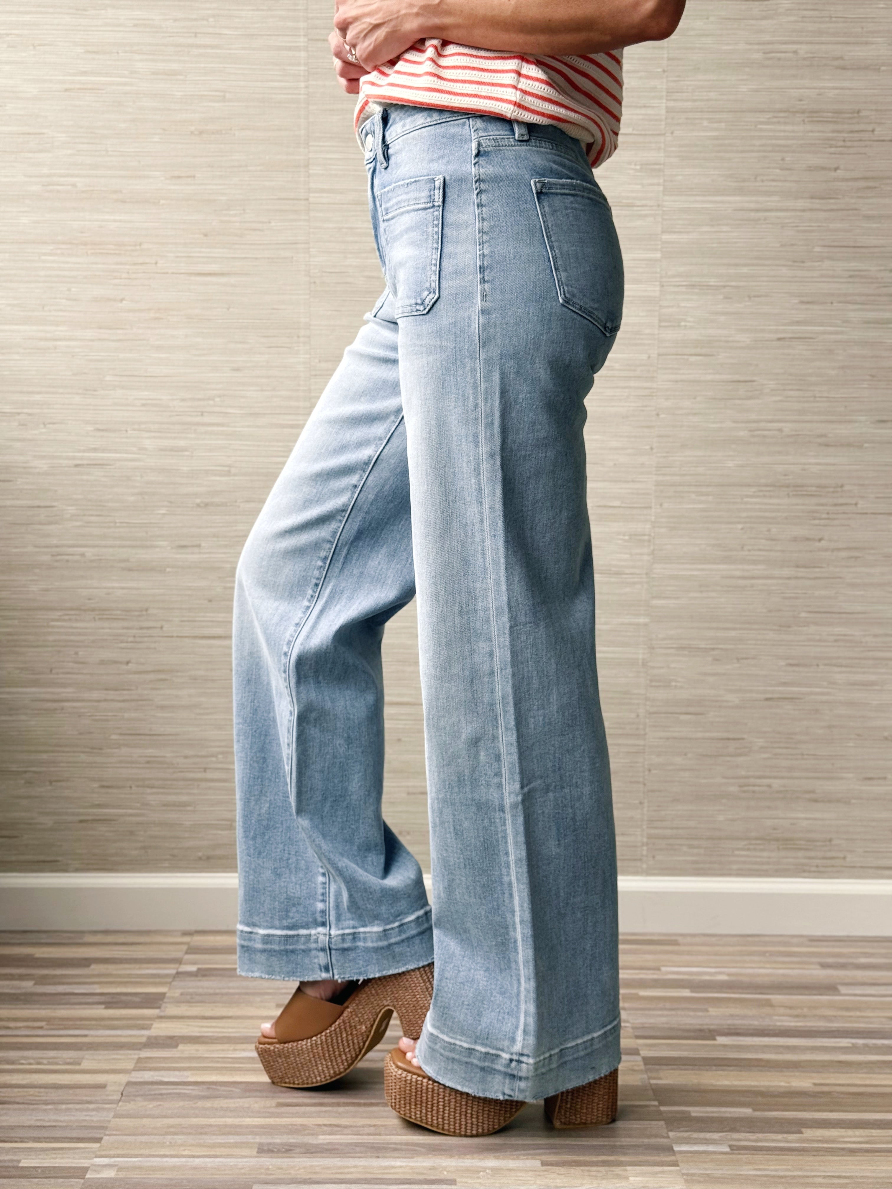 [FLYING MONKEY] Elton Jean - DIGNITY - willows clothing WIDE LEG