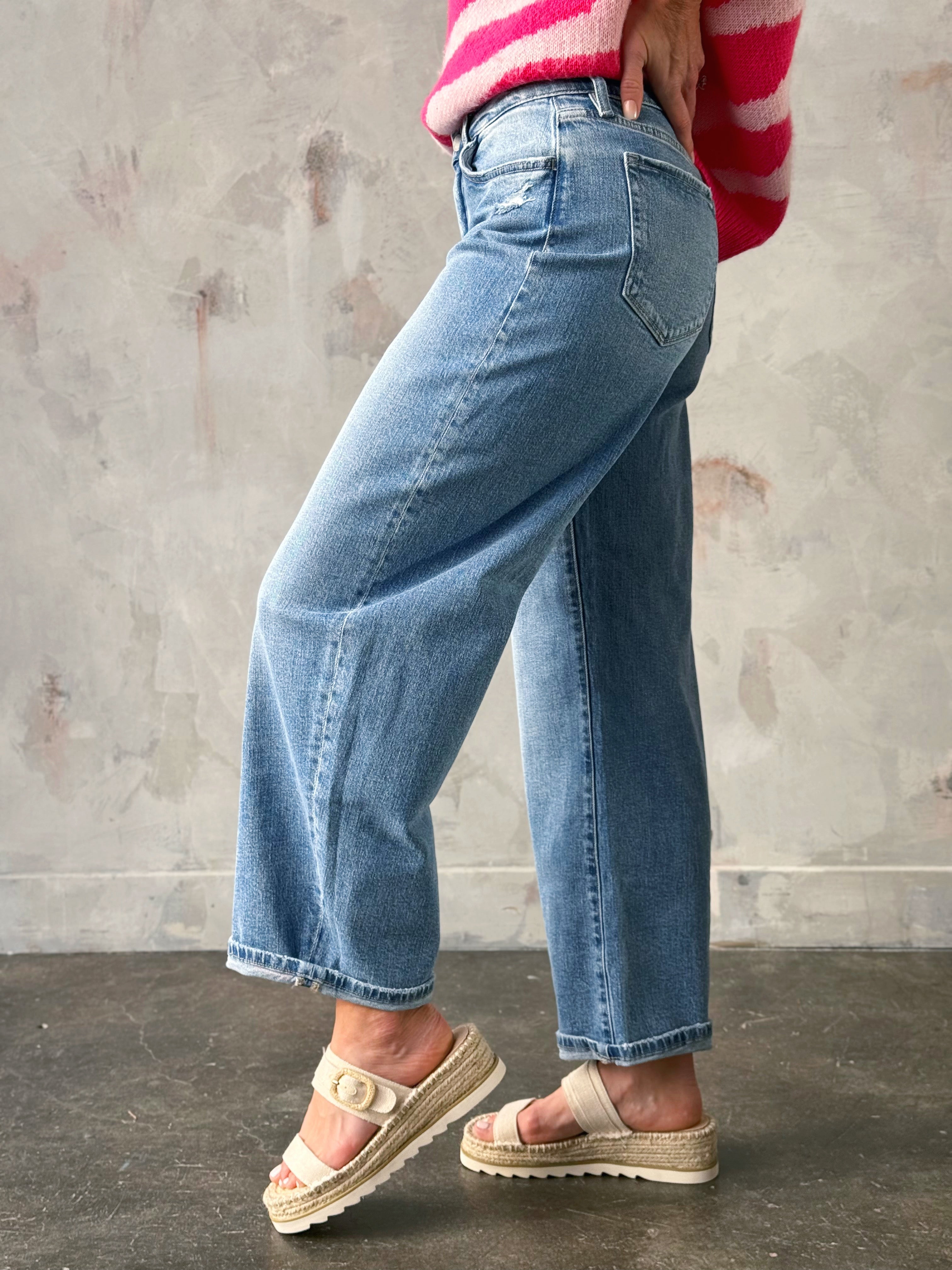 [FLYING MONKEY] Ivy Jean - RADIANT - willows clothing BARREL JEAN