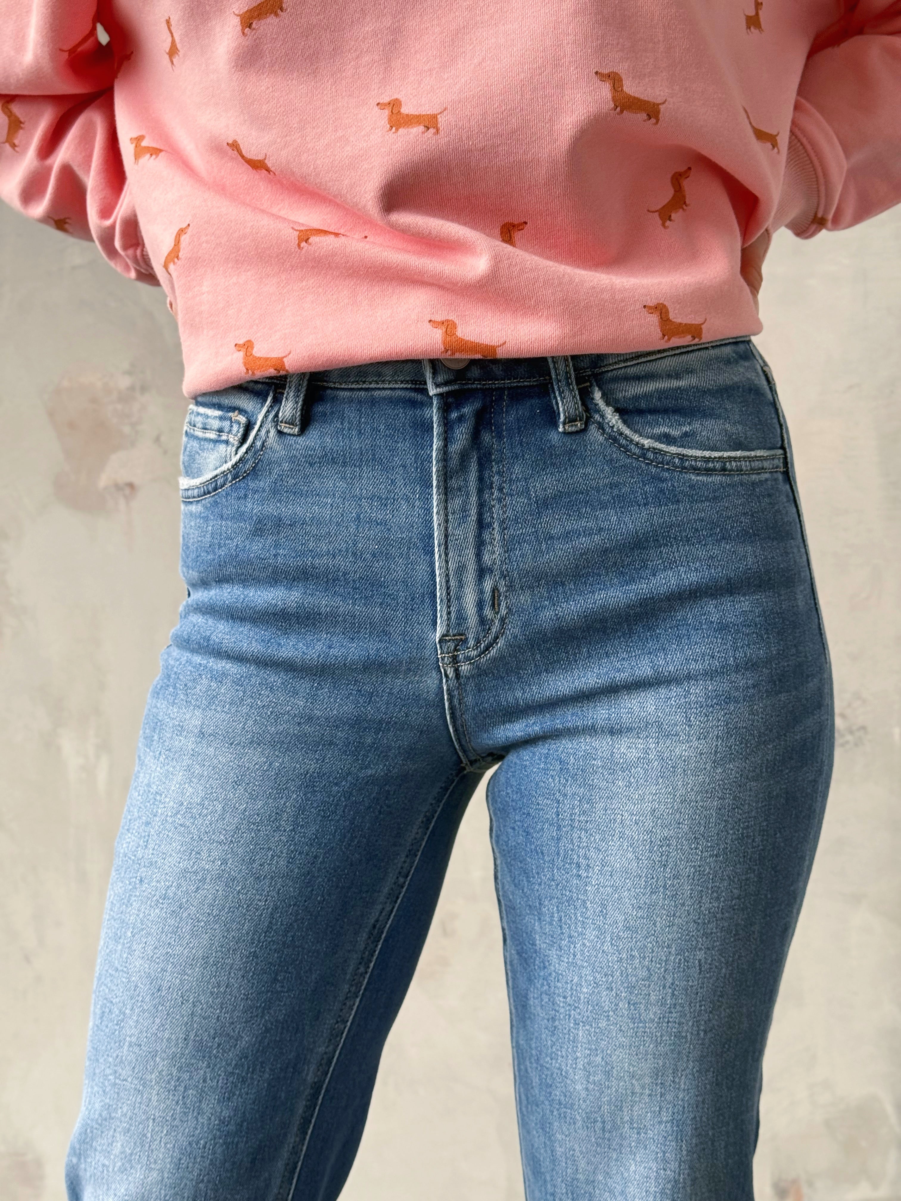 [FLYING MONKEY] Tracey jean - DISCO BALL - willows clothing Straight Leg