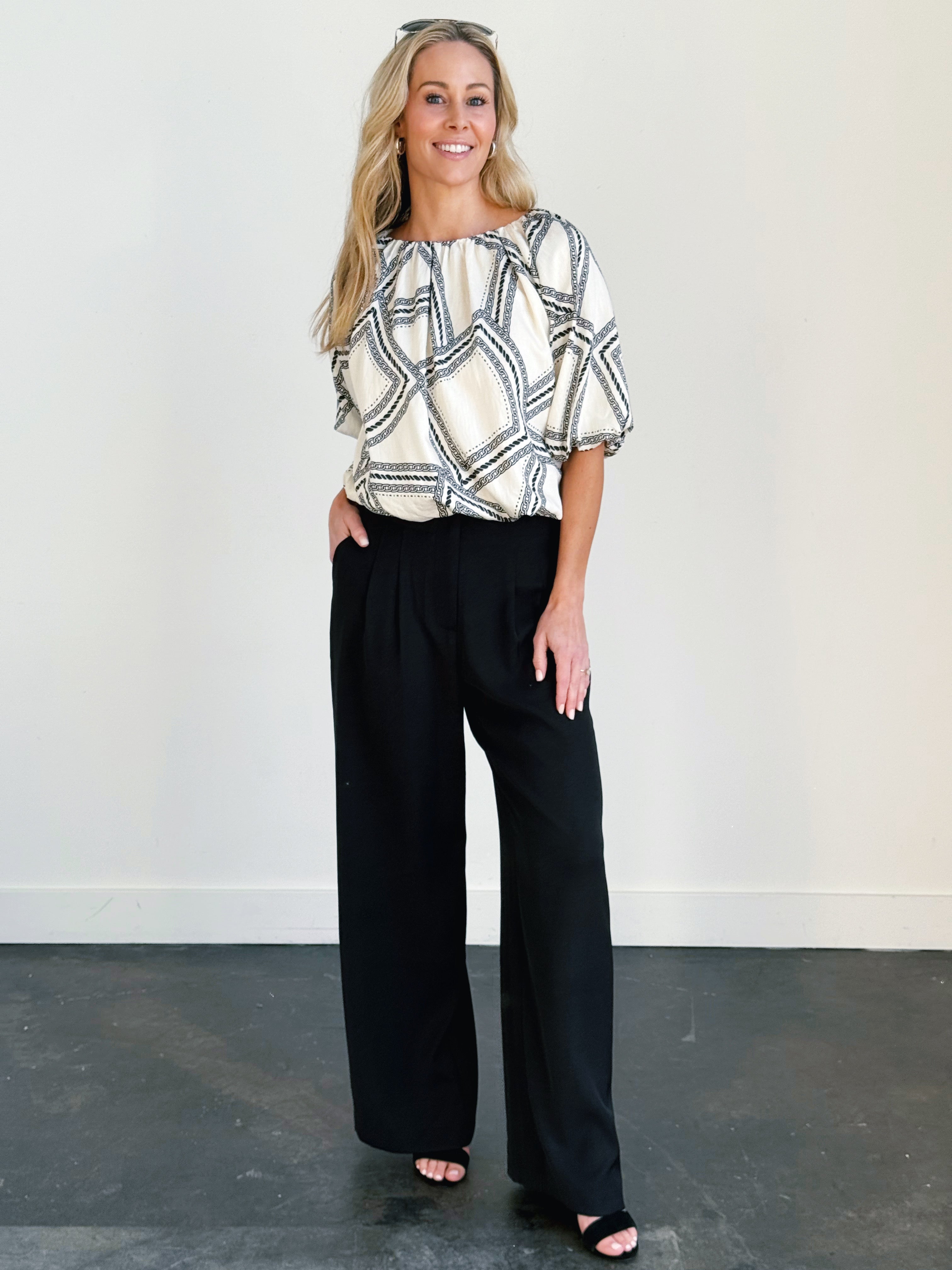 Francis Pants - BLACK - willows clothing PANTS