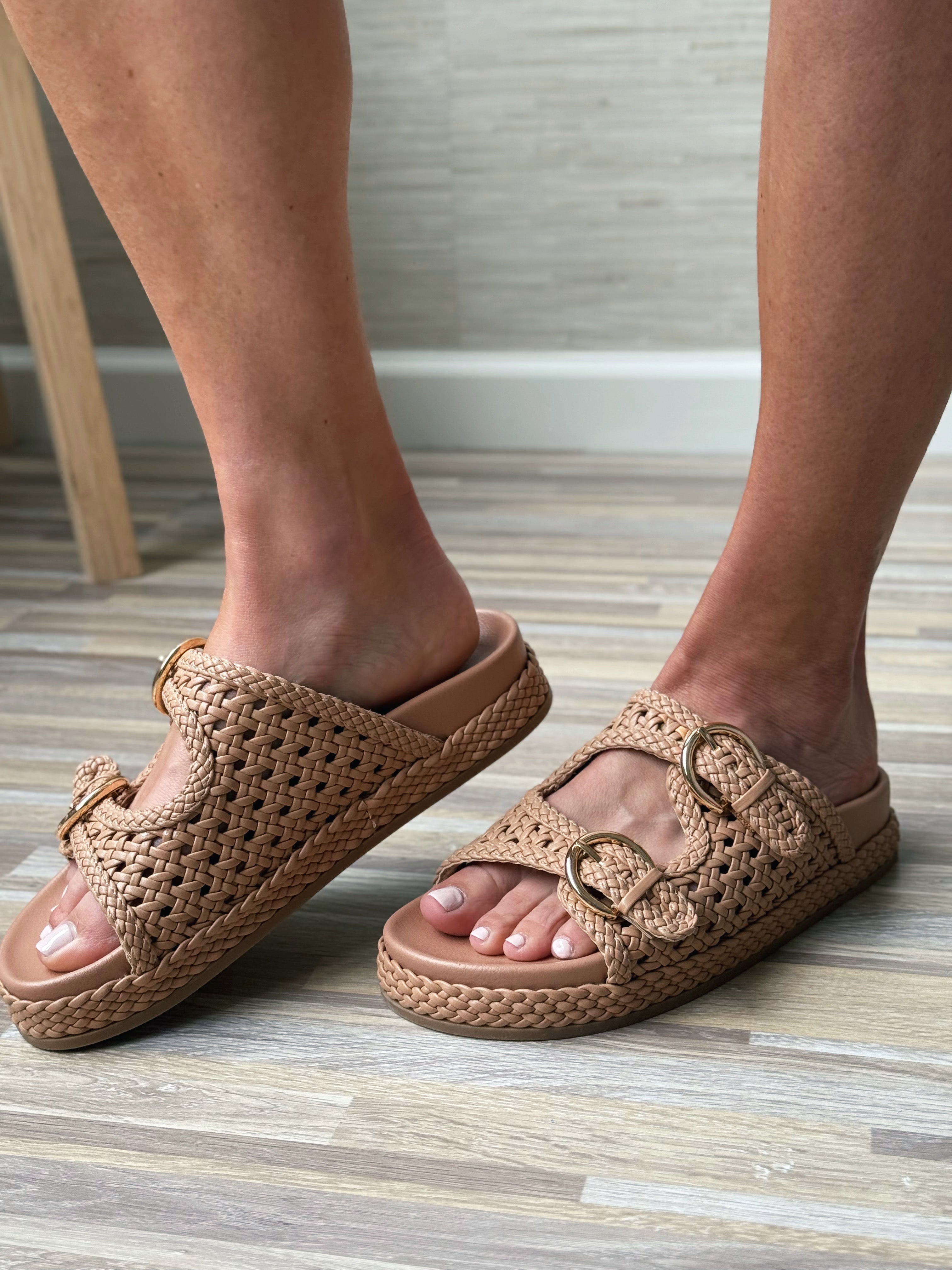 Fresno Sandals - NUDE - willows clothing SANDALS