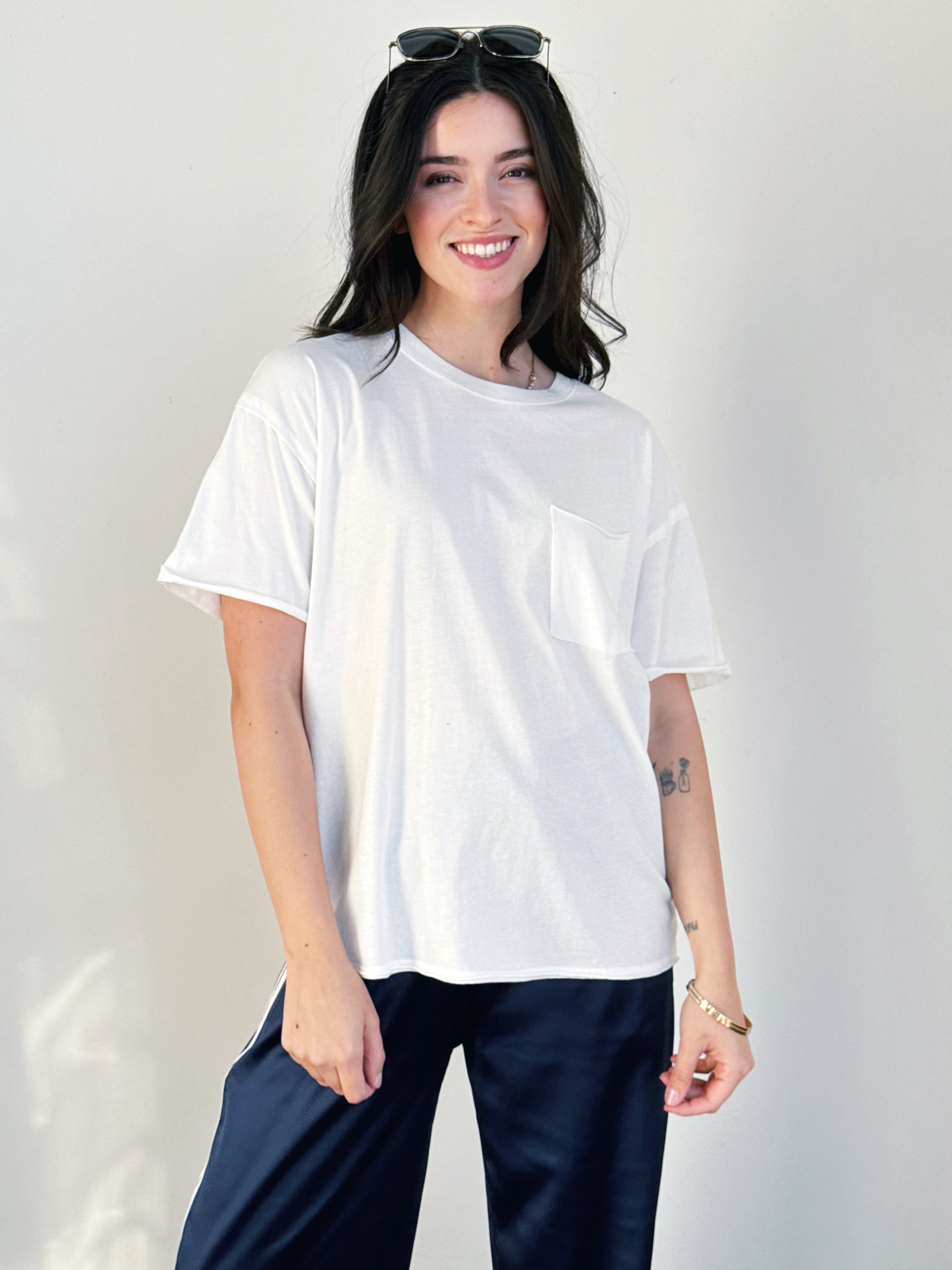 Friday Tee - WHITE - willows clothing S/S SHIRT