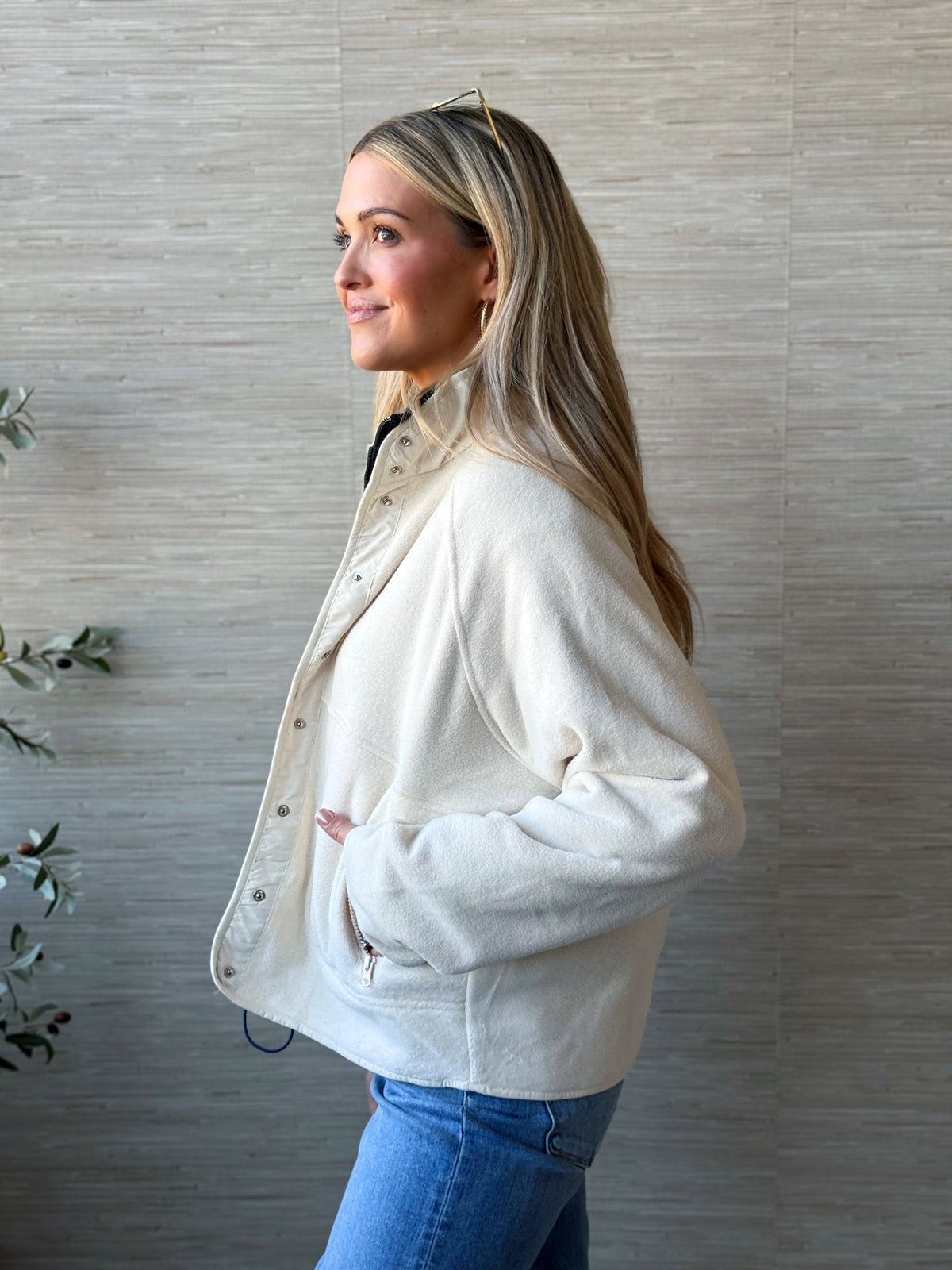 From the Farm Jacket - CREAM - willows clothing JACKET