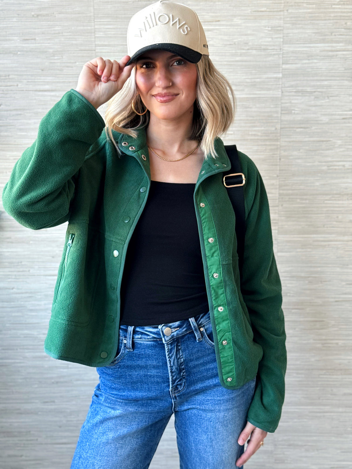 From the Farm Jacket - DARK GREEN - willows clothing JACKET