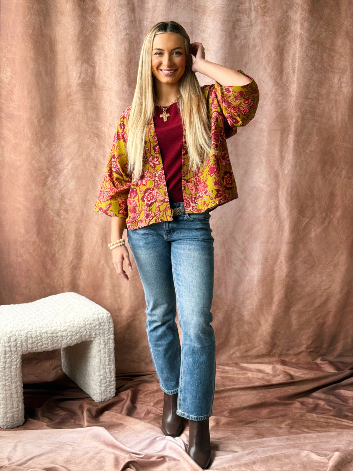 Gardeners Almanac Kimono - willows clothing KIMONO