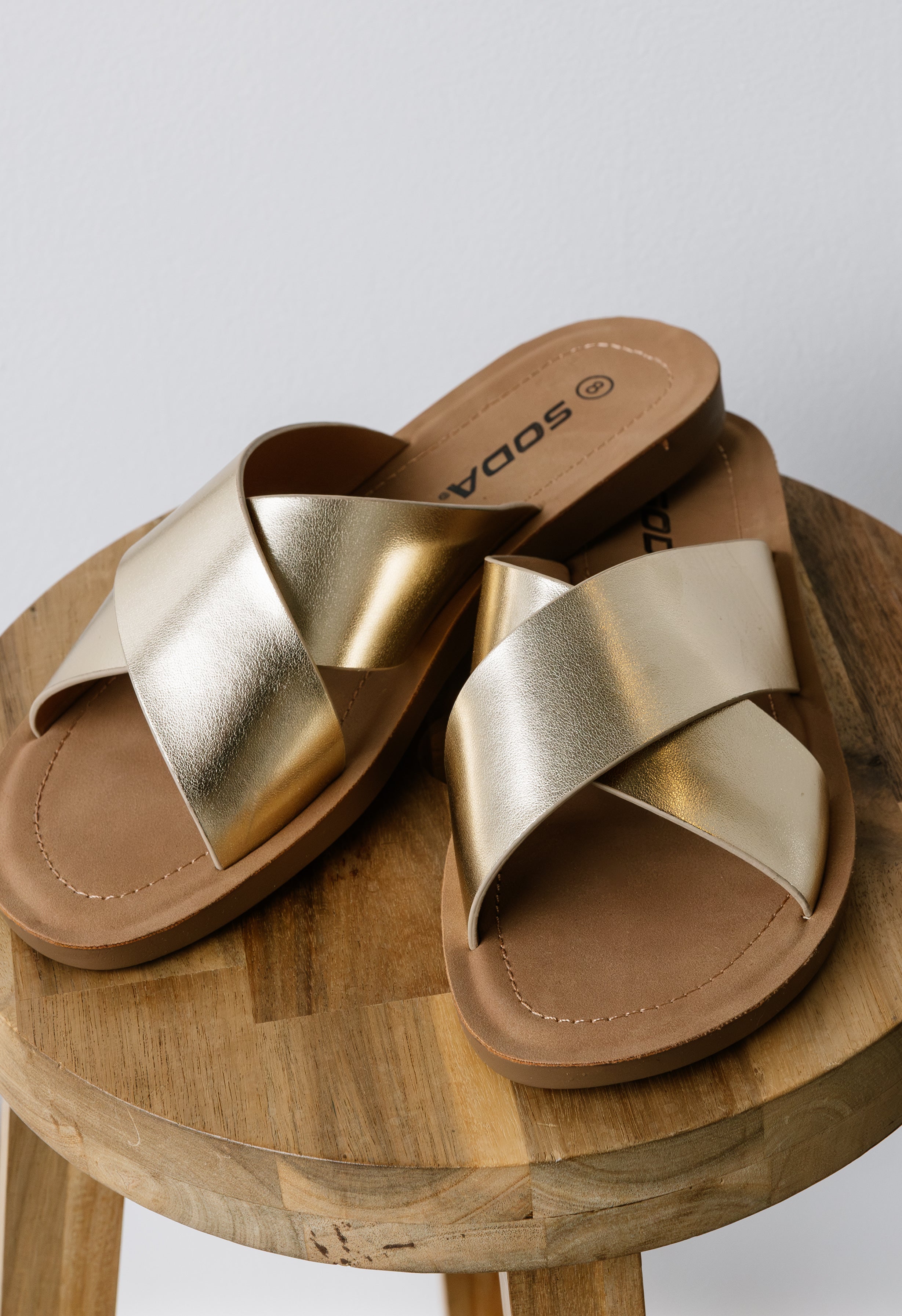 Geneva Sandals - GOLD - willows clothing Sandals