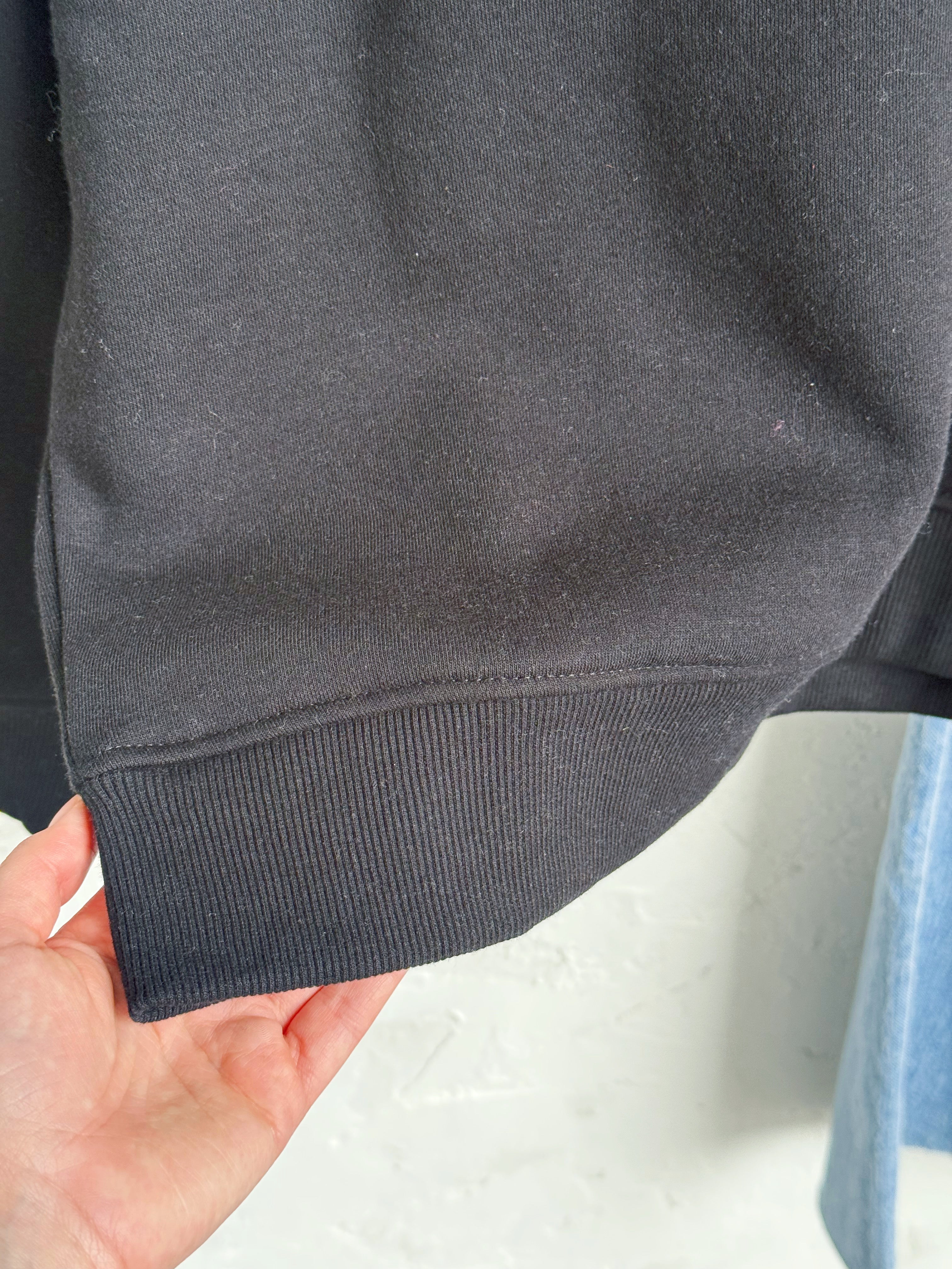 Go - To Sweatshirt - BLACK - willows clothing SWEATSHIRT