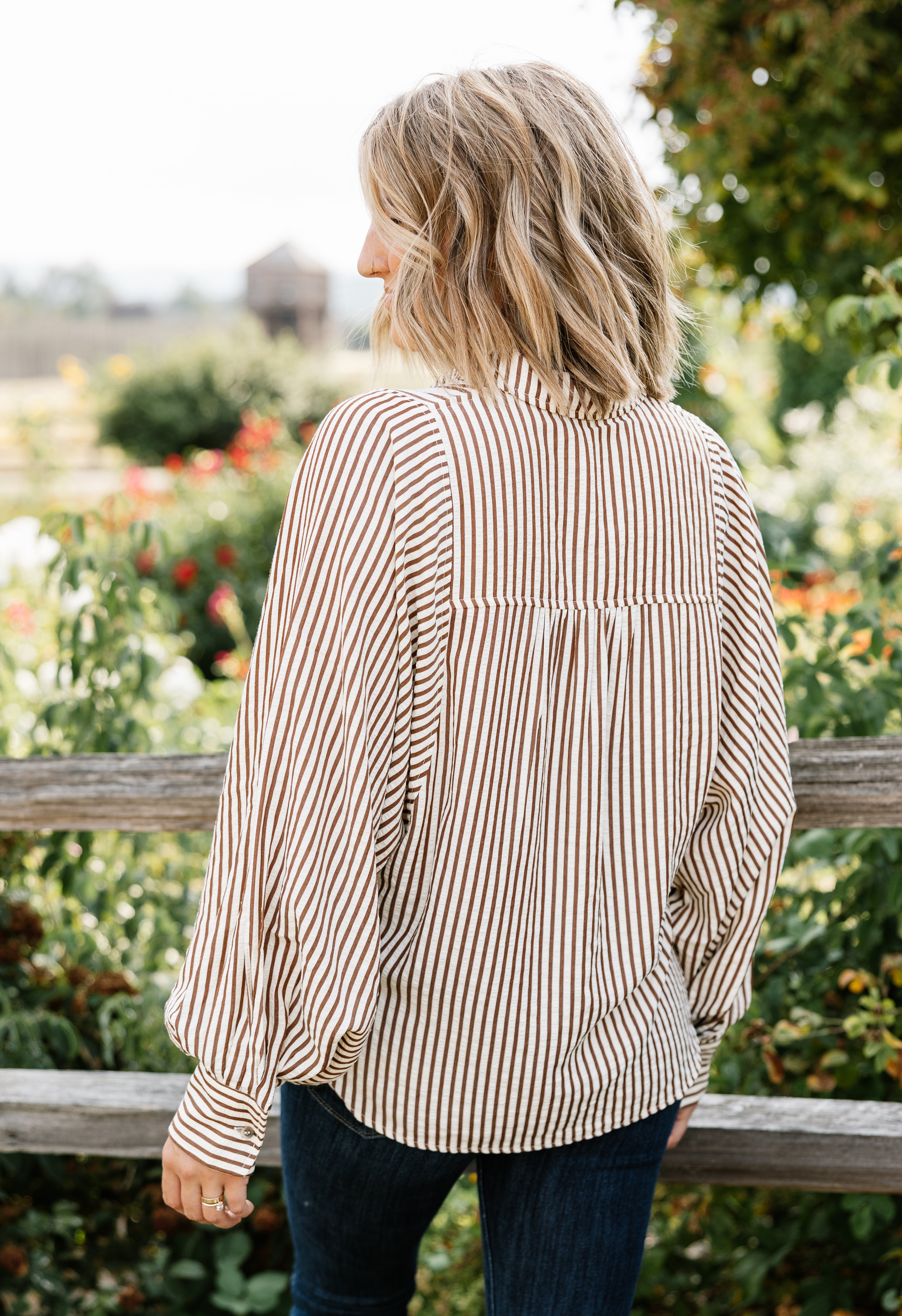 Goldie Blouse - BROWN - willows clothing BLOUSE