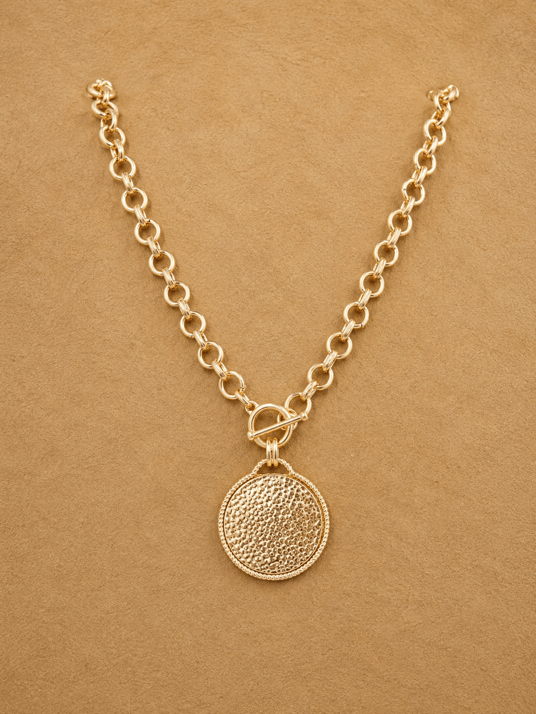 Goldy Charm Necklace - GOLD - willows clothing NECKLACE