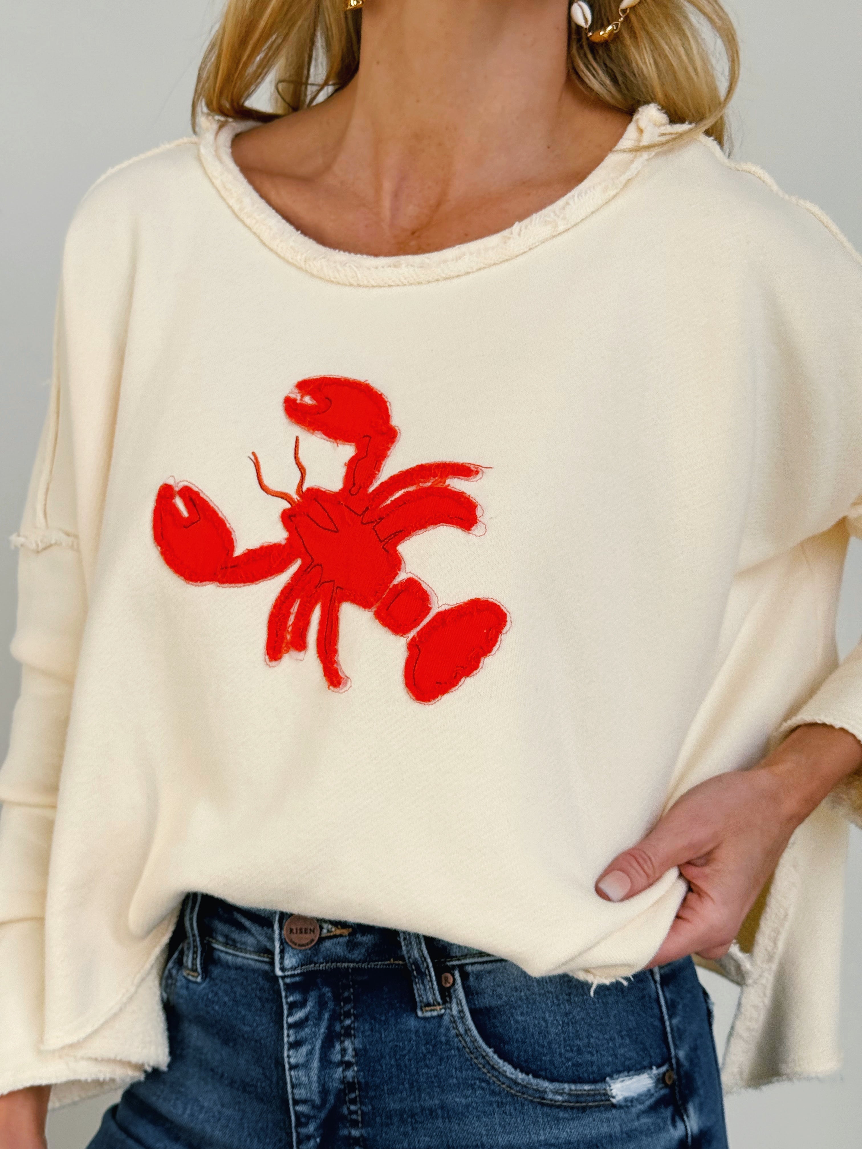 Harbor Club Sweater - CREAM - willows clothing SWEATER