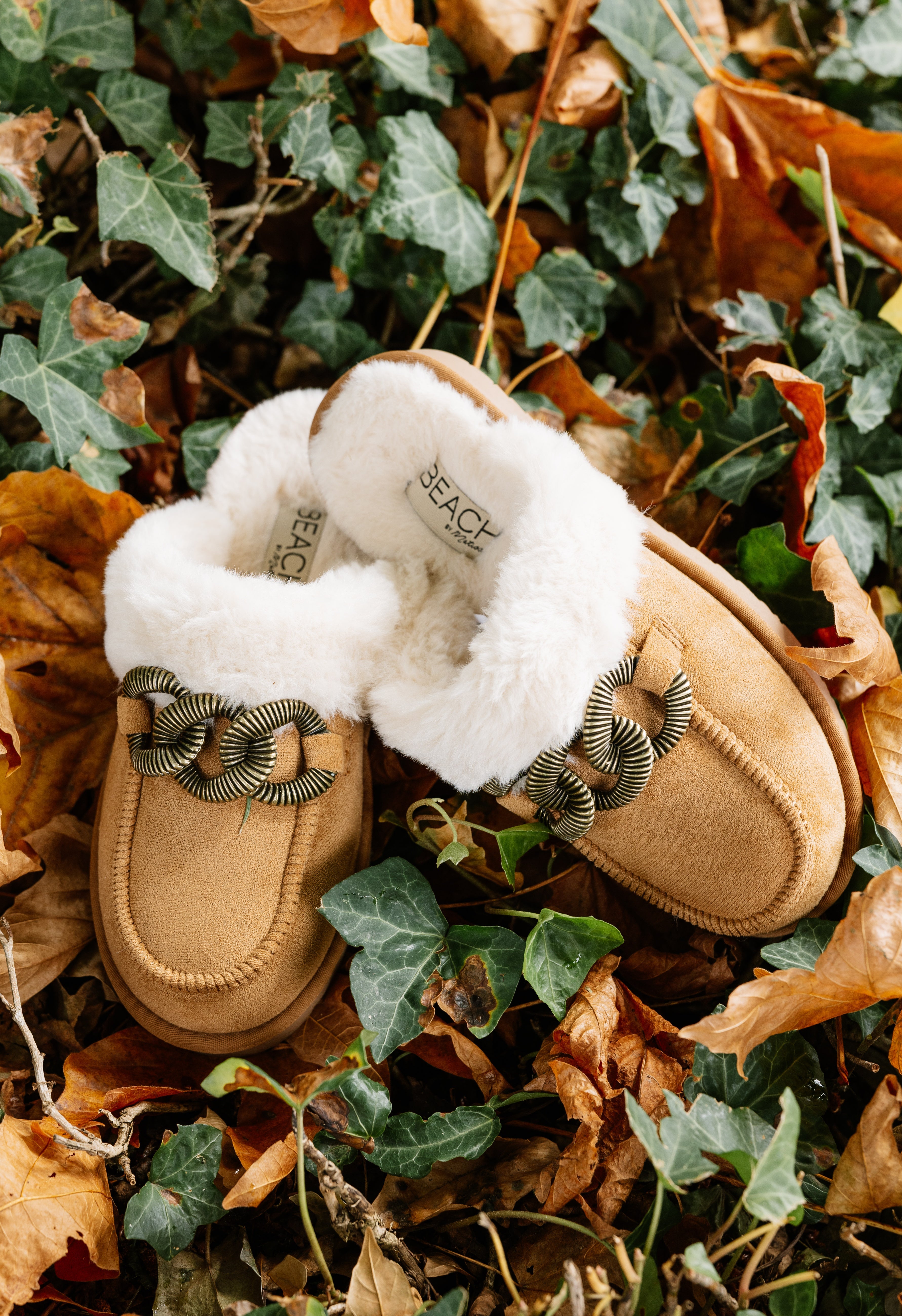 Haven Slippers - CHESTNUT - willows clothing SLIPPERS