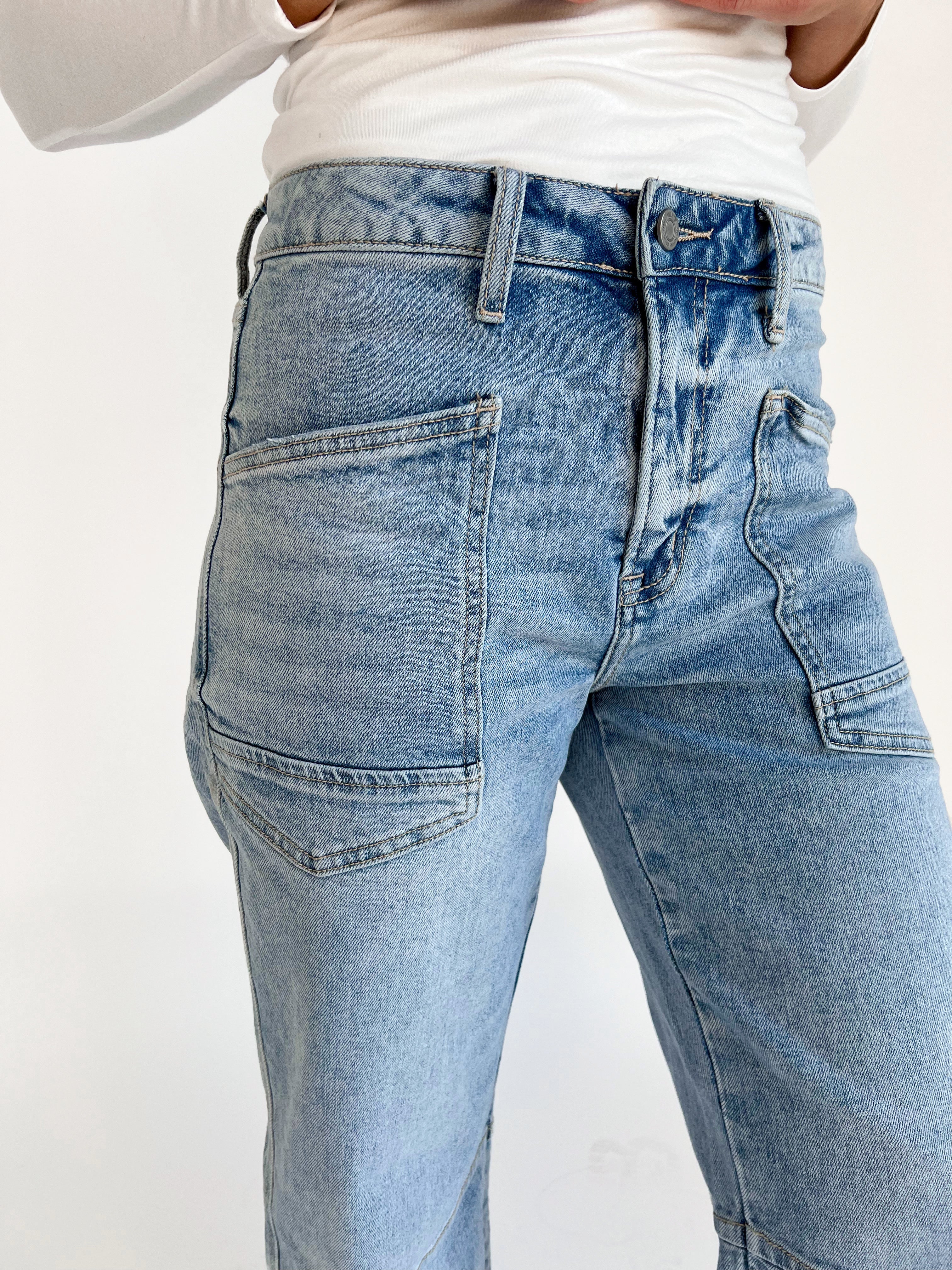 Hero Jeans - LIGHT - willows clothing BARREL JEAN