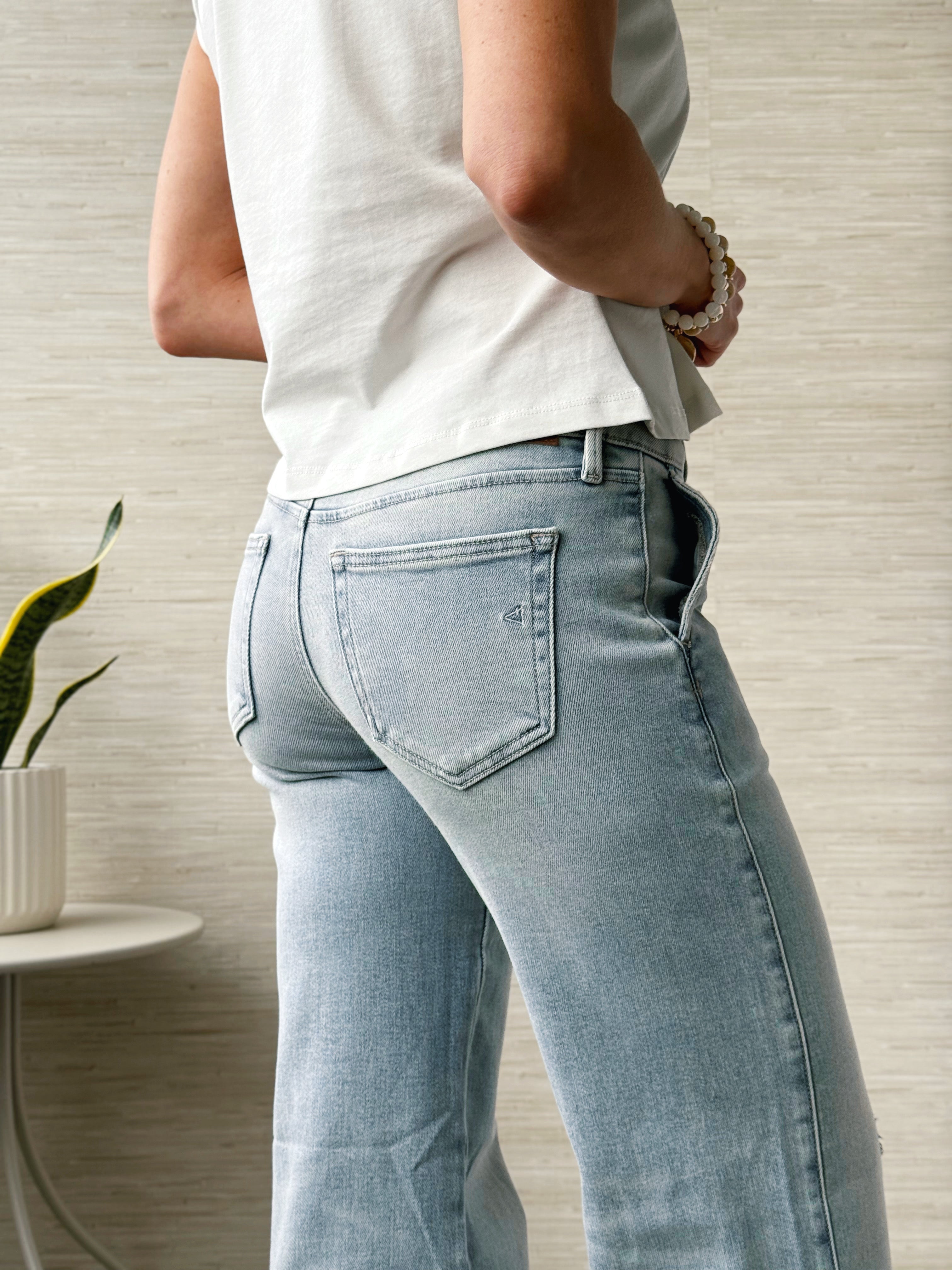 [HIDDEN] Eva Trouser Jean - LIGHT - willows clothing TROUSERS