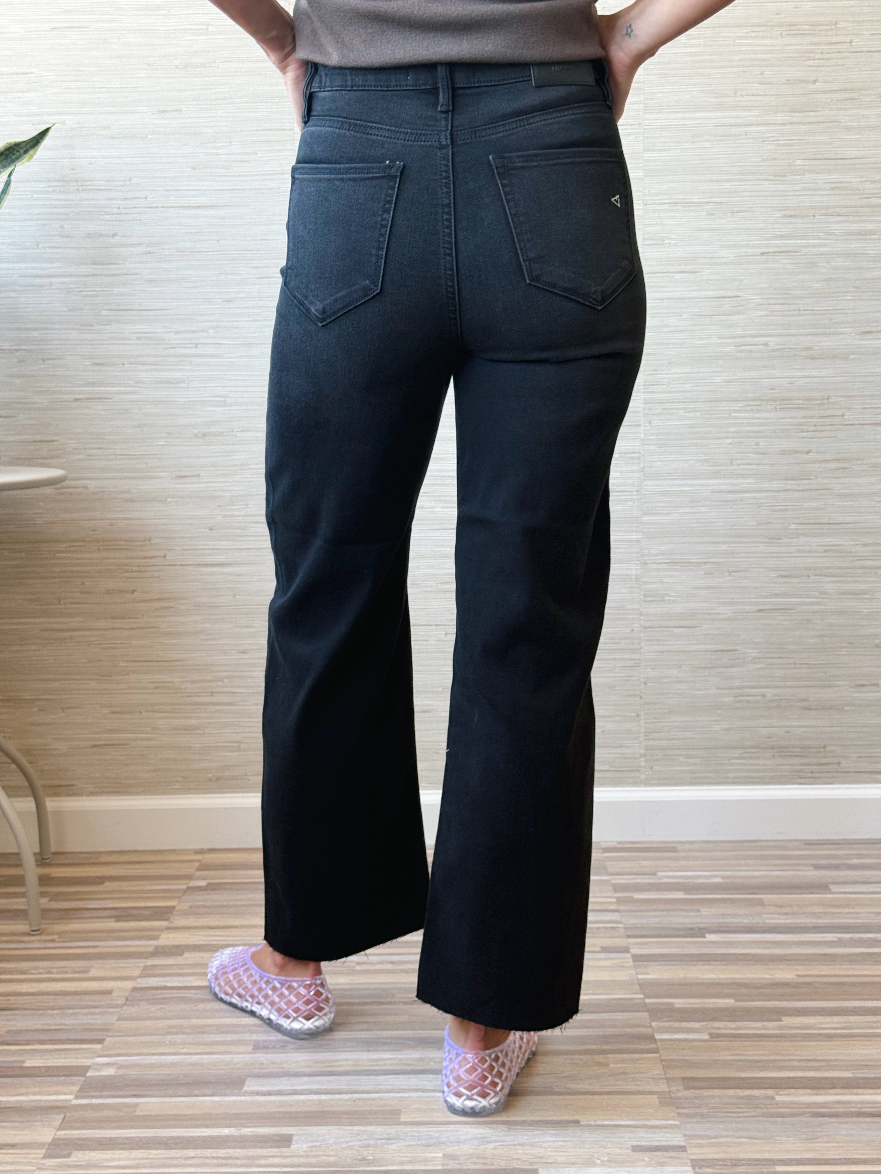 [HIDDEN] Garrett Jean - BLACK - willows clothing Straight Leg