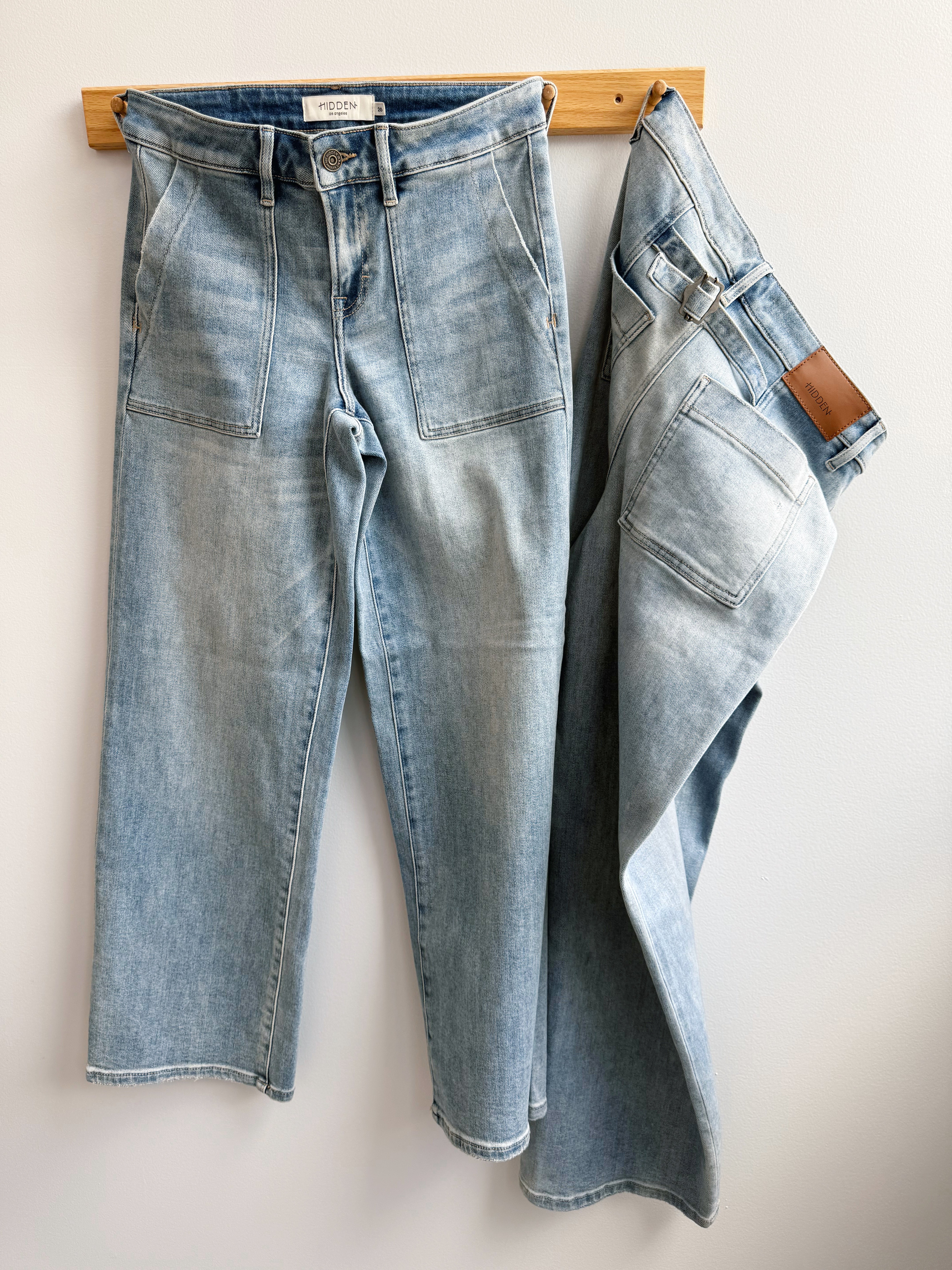 [HIDDEN] Hayden Jean - MEDIUM LIGHT - willows clothing DAD JEAN