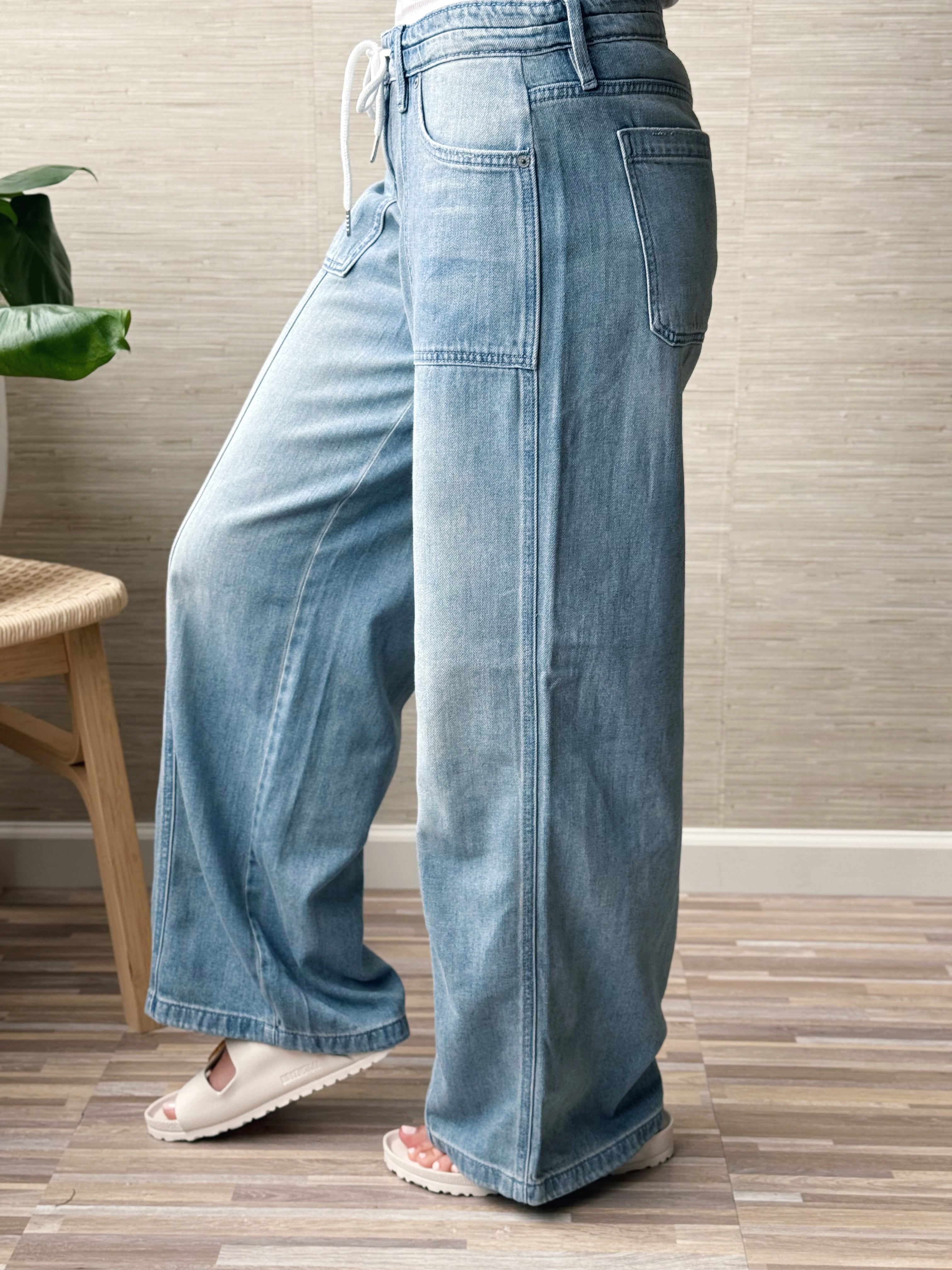 [HIDDEN] Kasey Pants - VINTAGE - willows clothing WIDE LEG