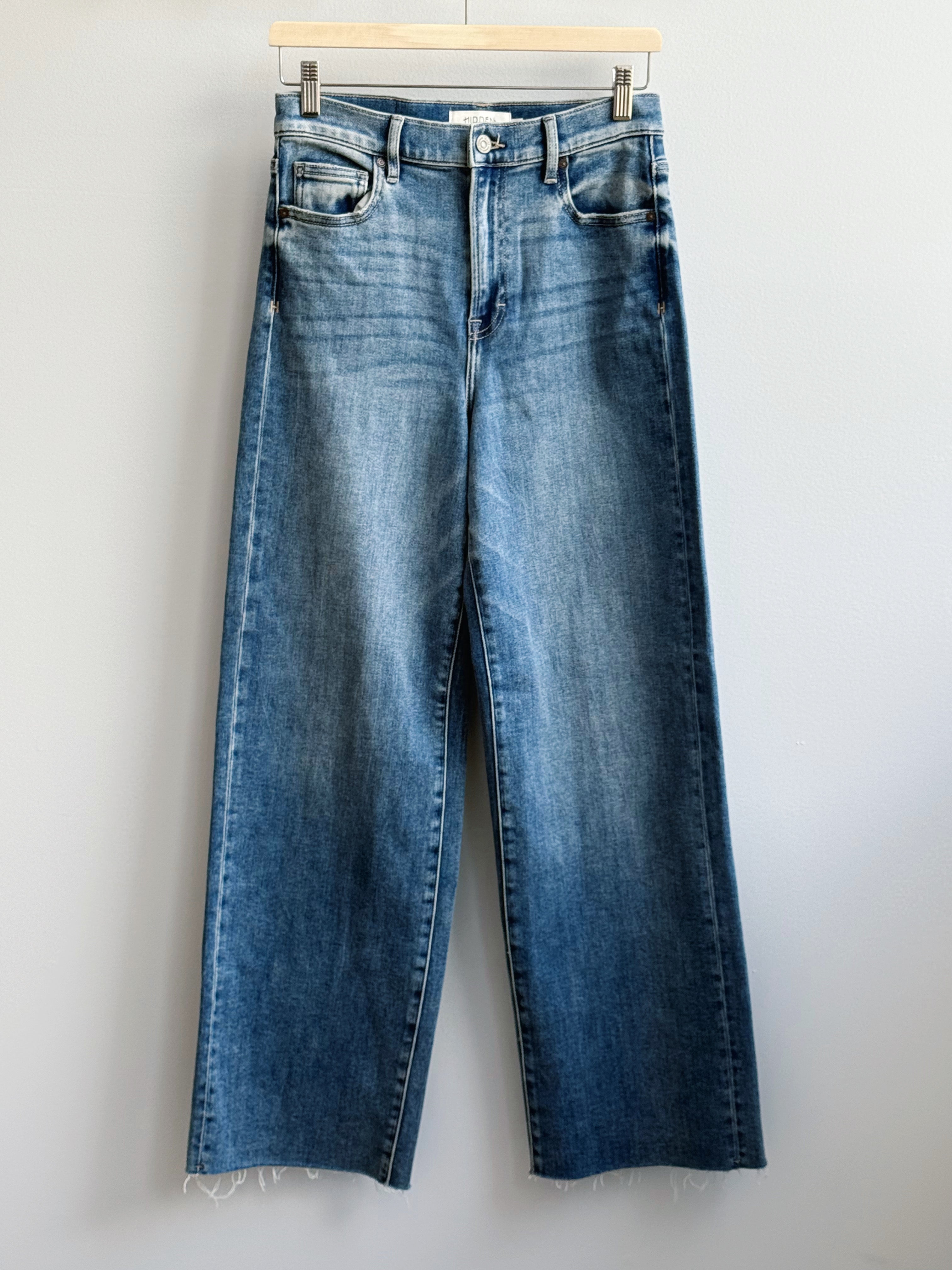 [HIDDEN] Lewis Jean - MEDIUM DARK - willows clothing DAD JEAN