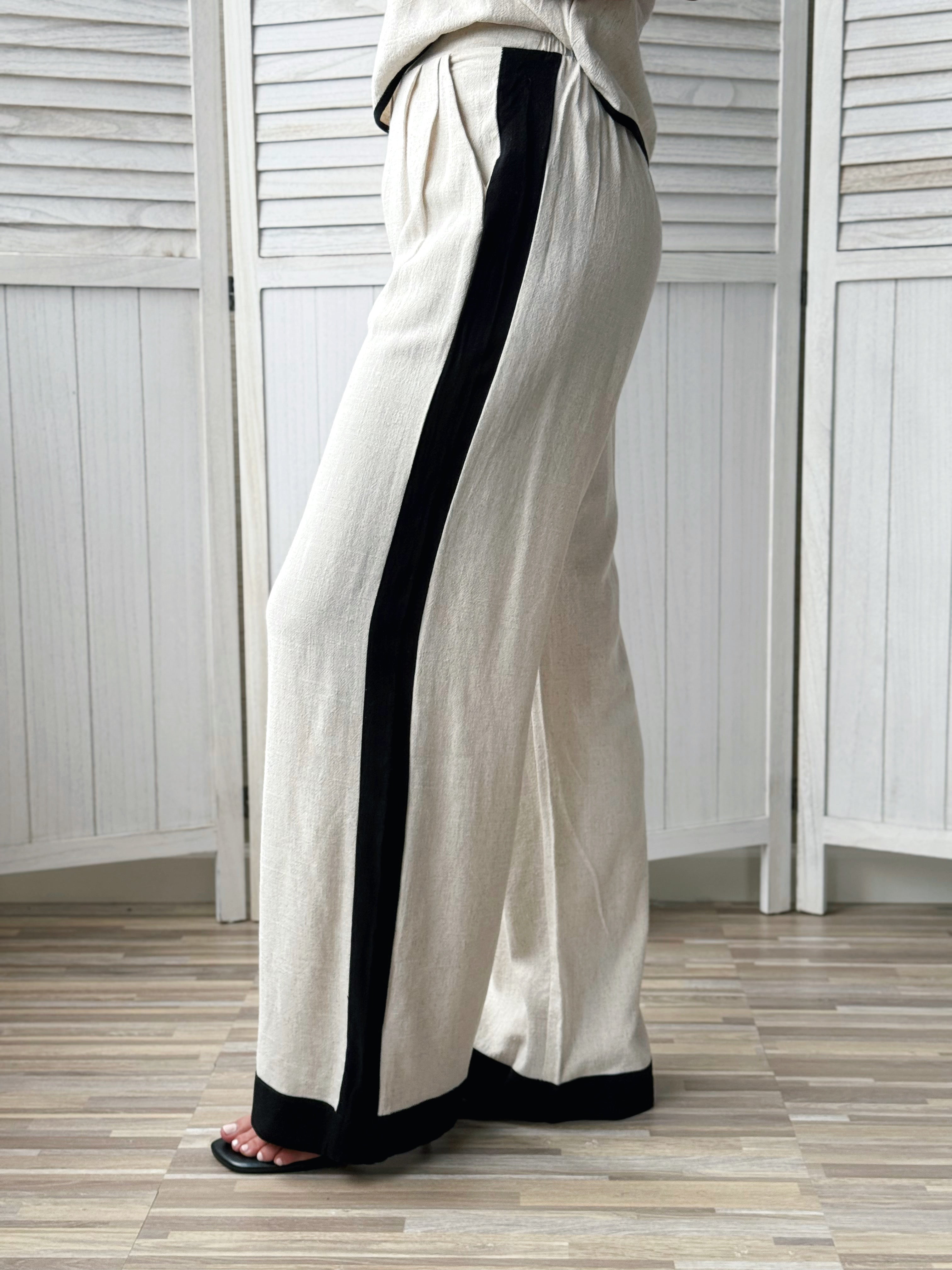 High Noon Pants - NATURAL - willows clothing PANTS