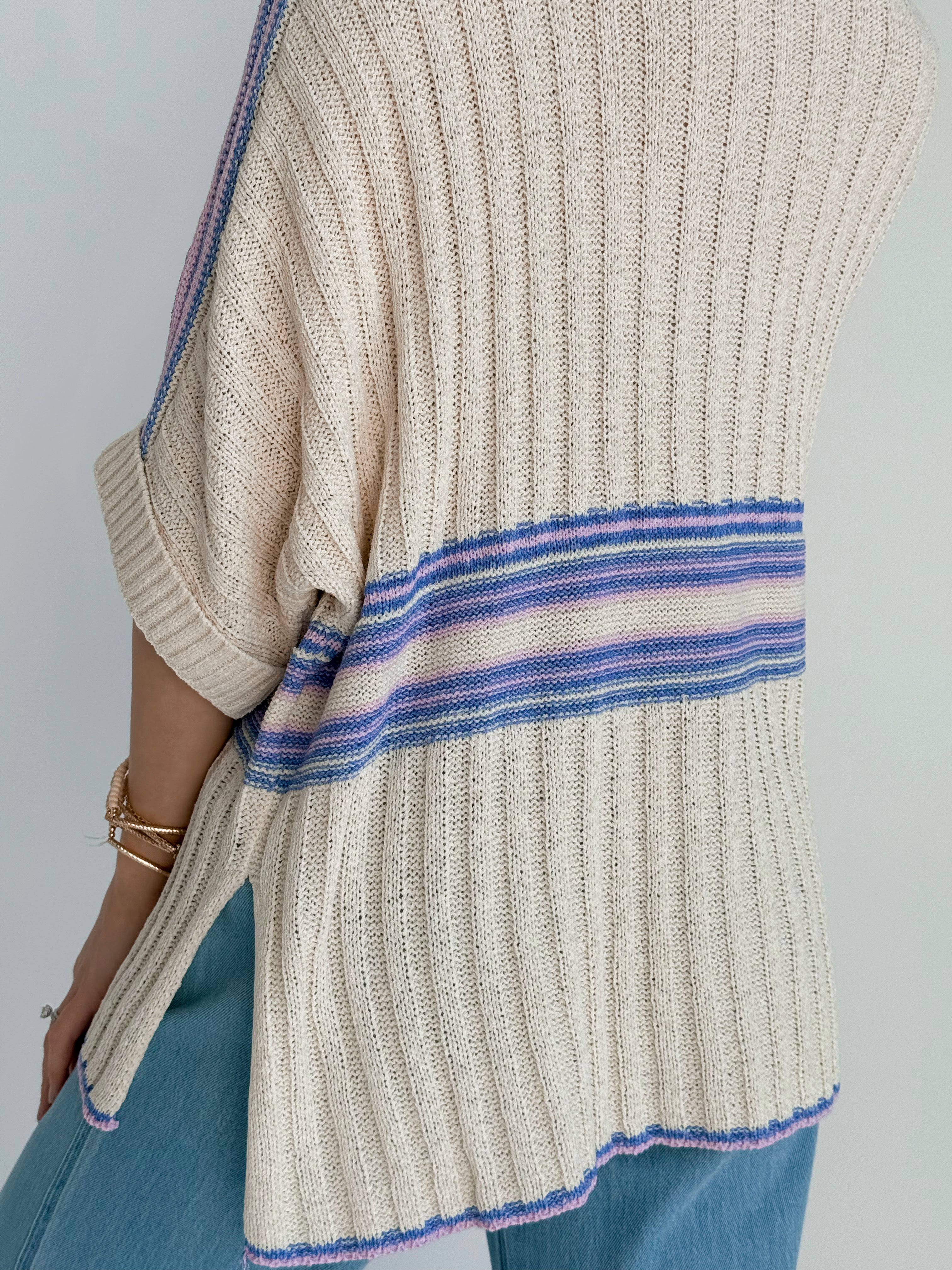 Hillary Sweater - NATURAL - willows clothing SWEATER