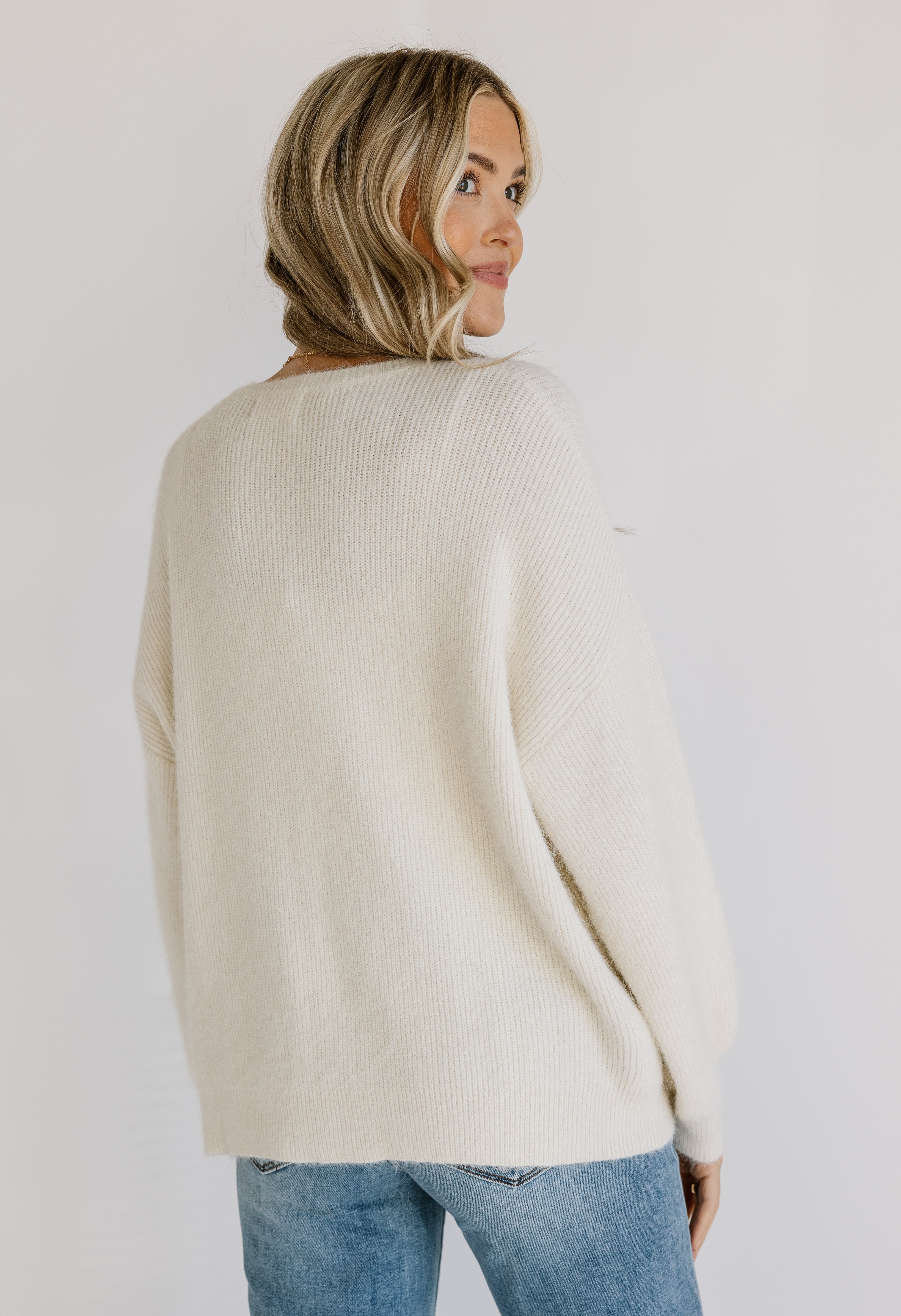 Hold Me Cardigan - IVORY - willows clothing Cardigan