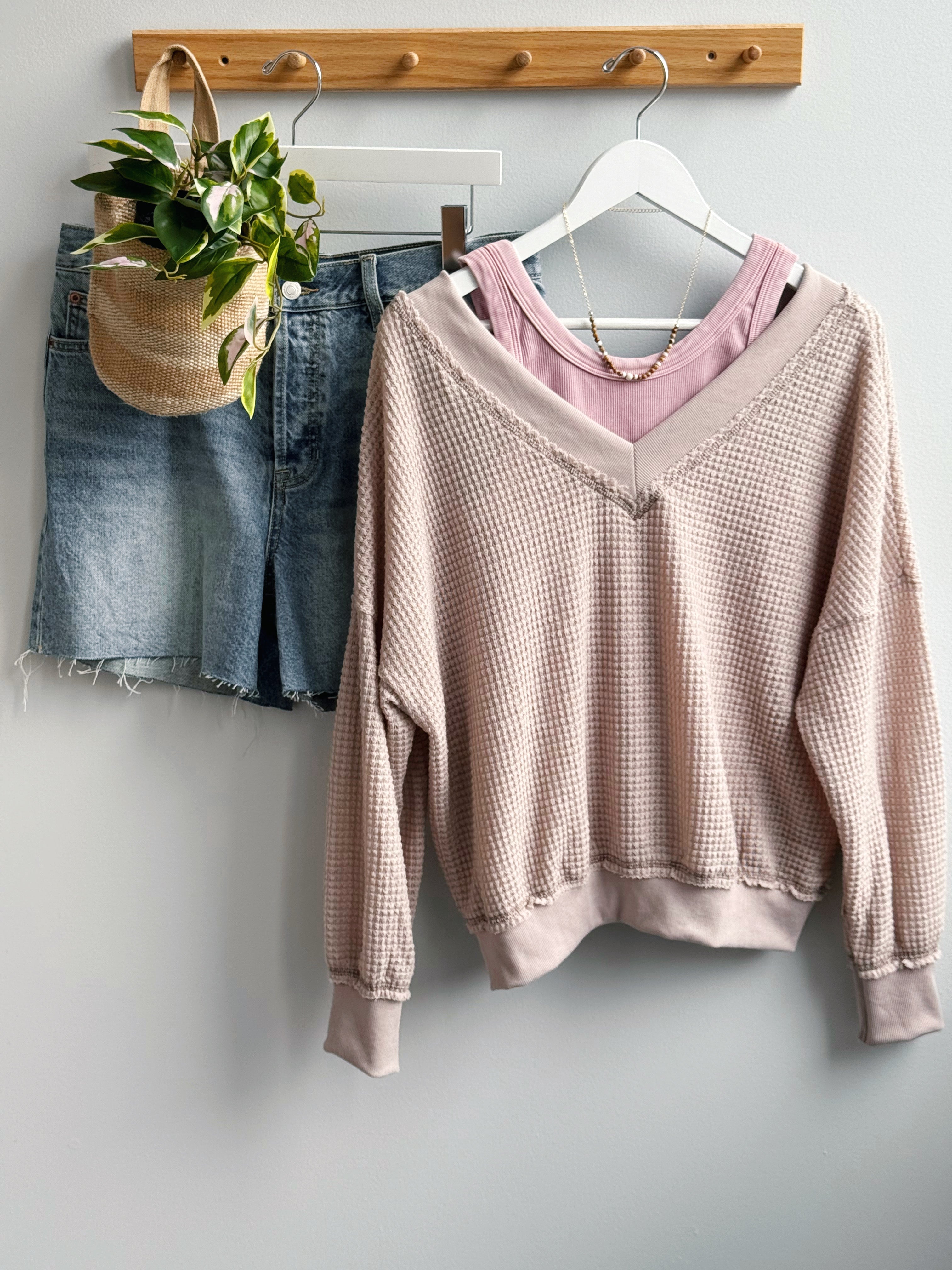 Holly Top - ASH - willows clothing L/S Shirt