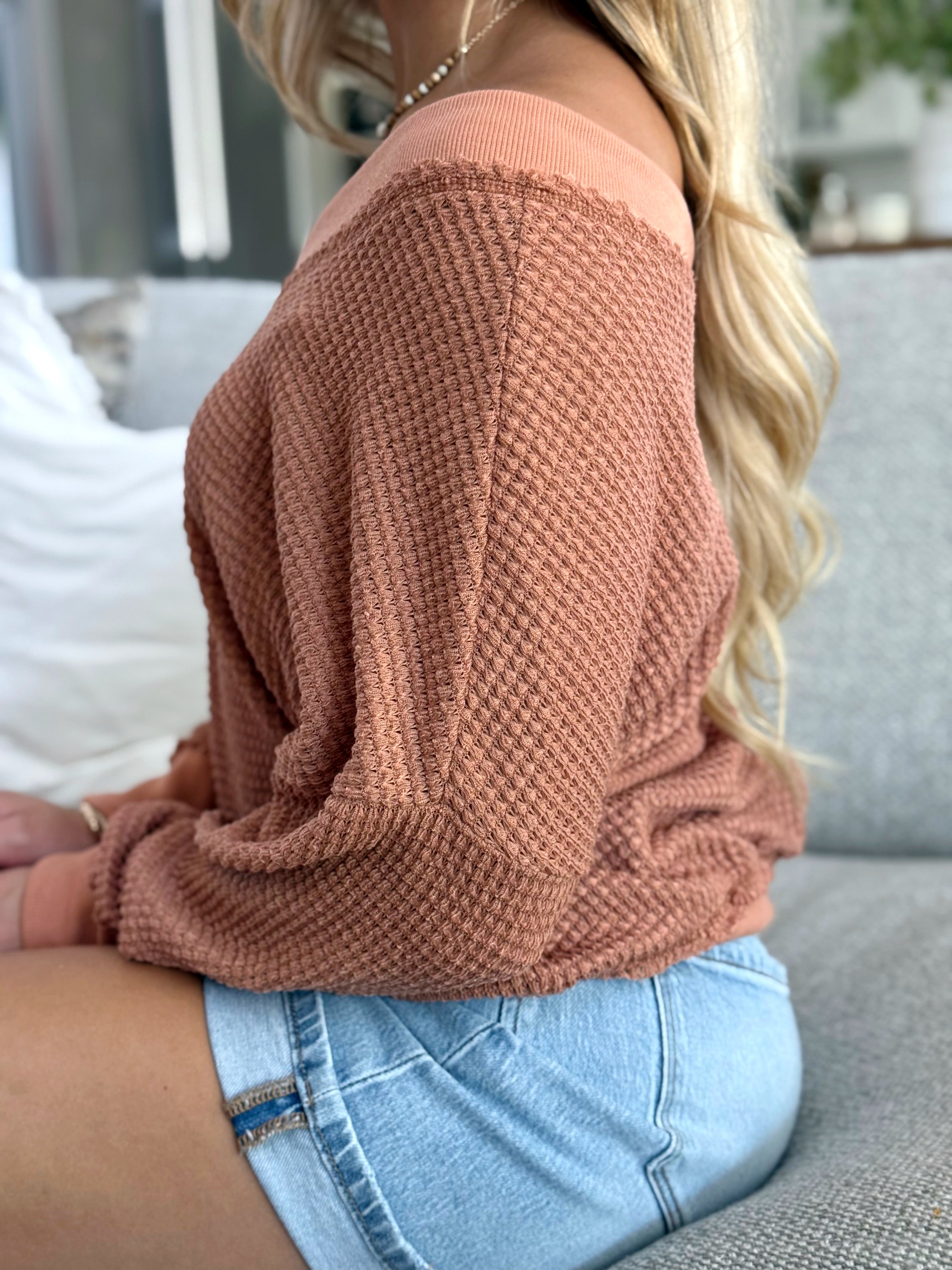 Holly Top - GINGER - willows clothing L/S Shirt