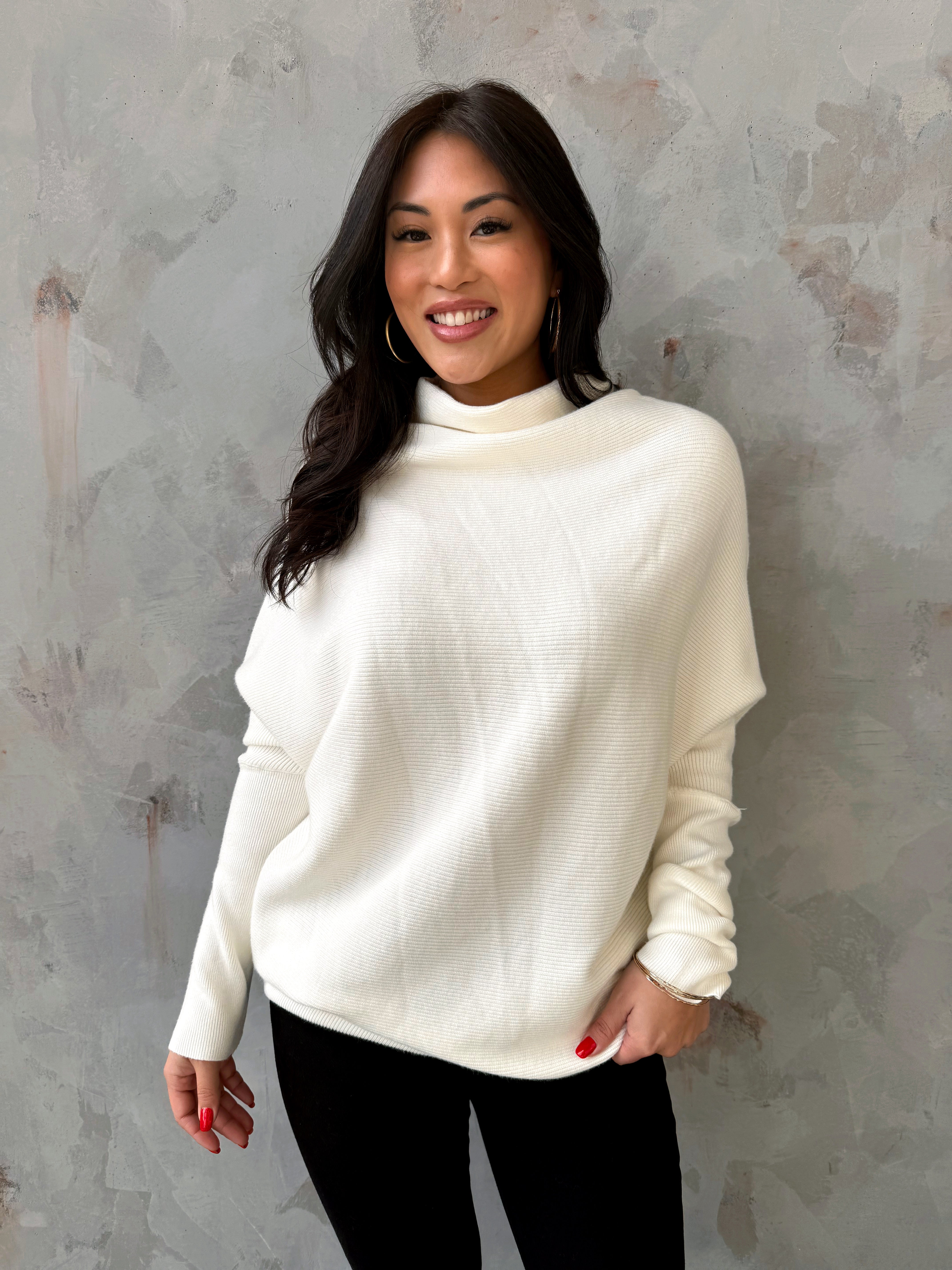 Home For Good Sweater - CREAM - willows clothing SWEATER