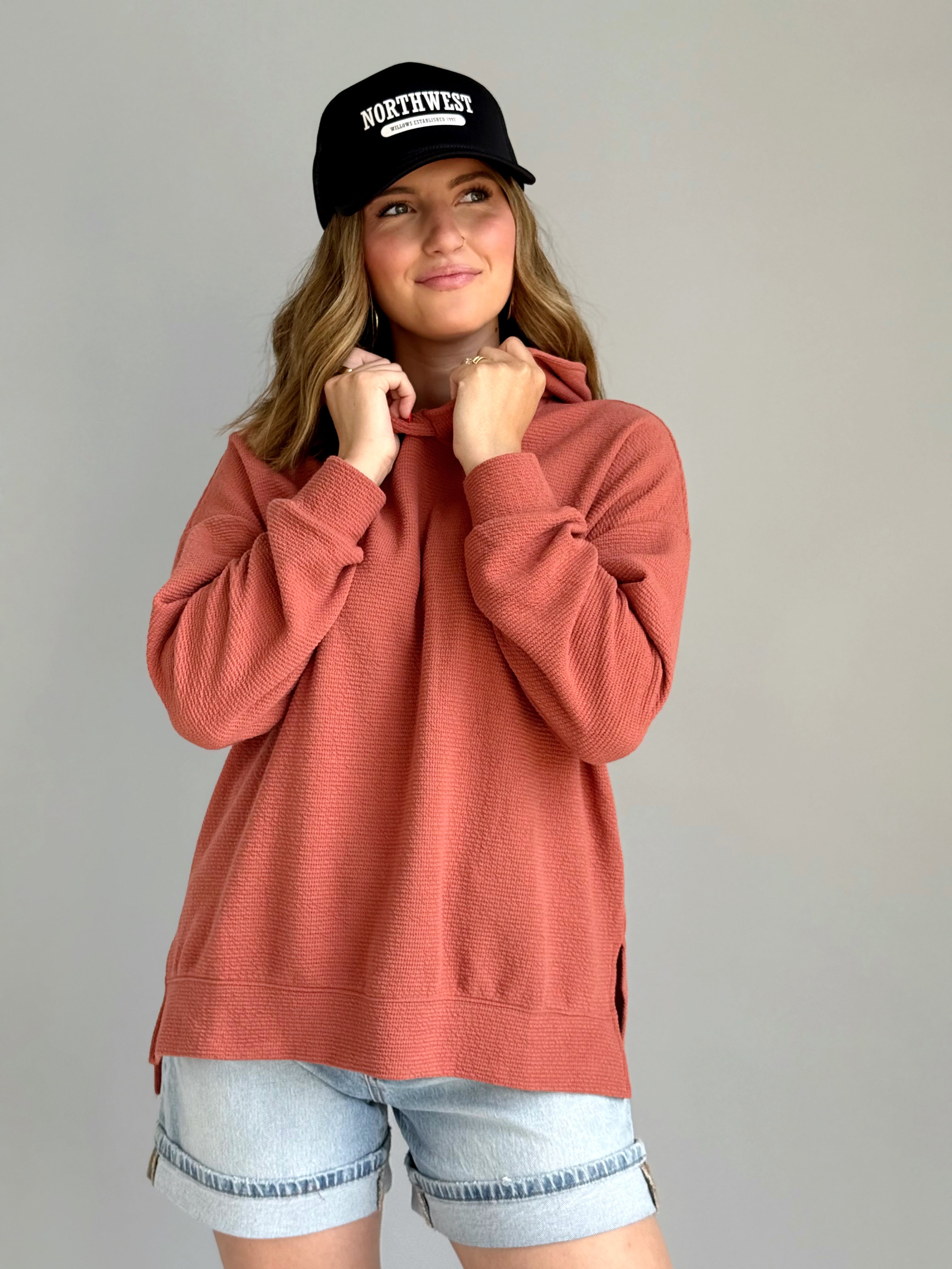 Homebody Sweatshirt - DUSTY MAUVE - willows clothing SWEATSHIRT