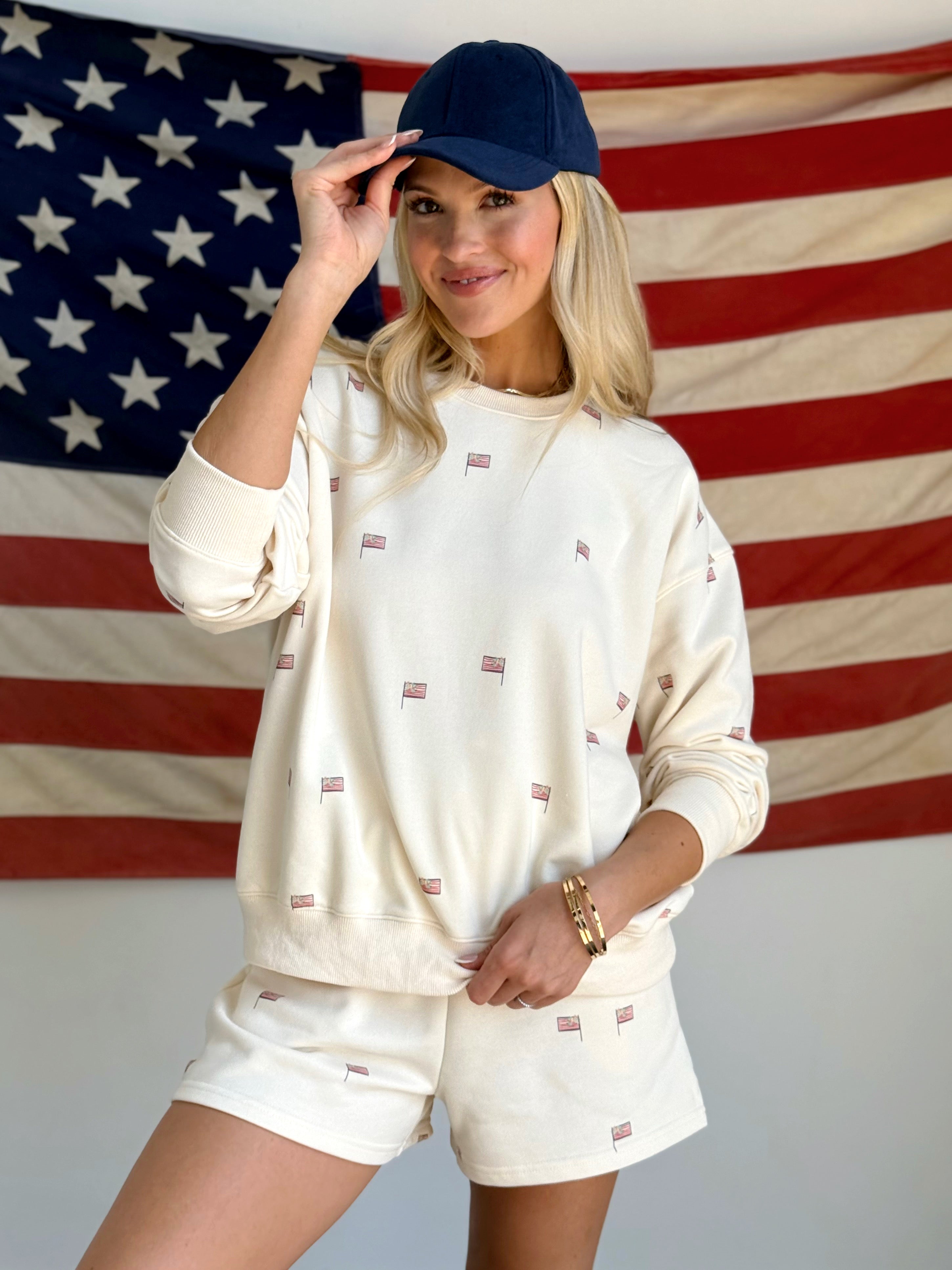 Homegrown Lounge Set - CREAM - willows clothing 2 PIECE SET
