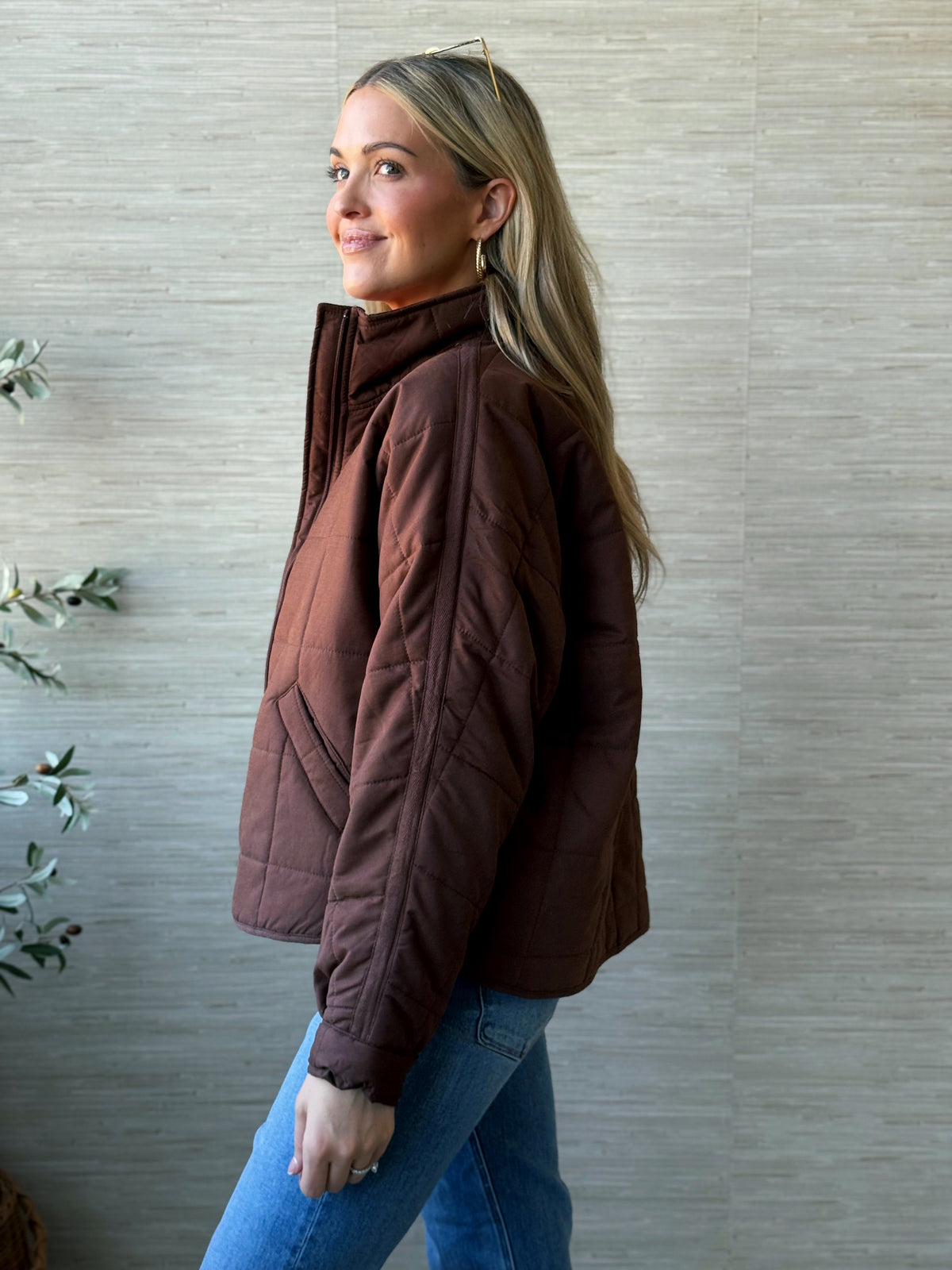 Homemade Jam Jacket - BROWN - willows clothing JACKET