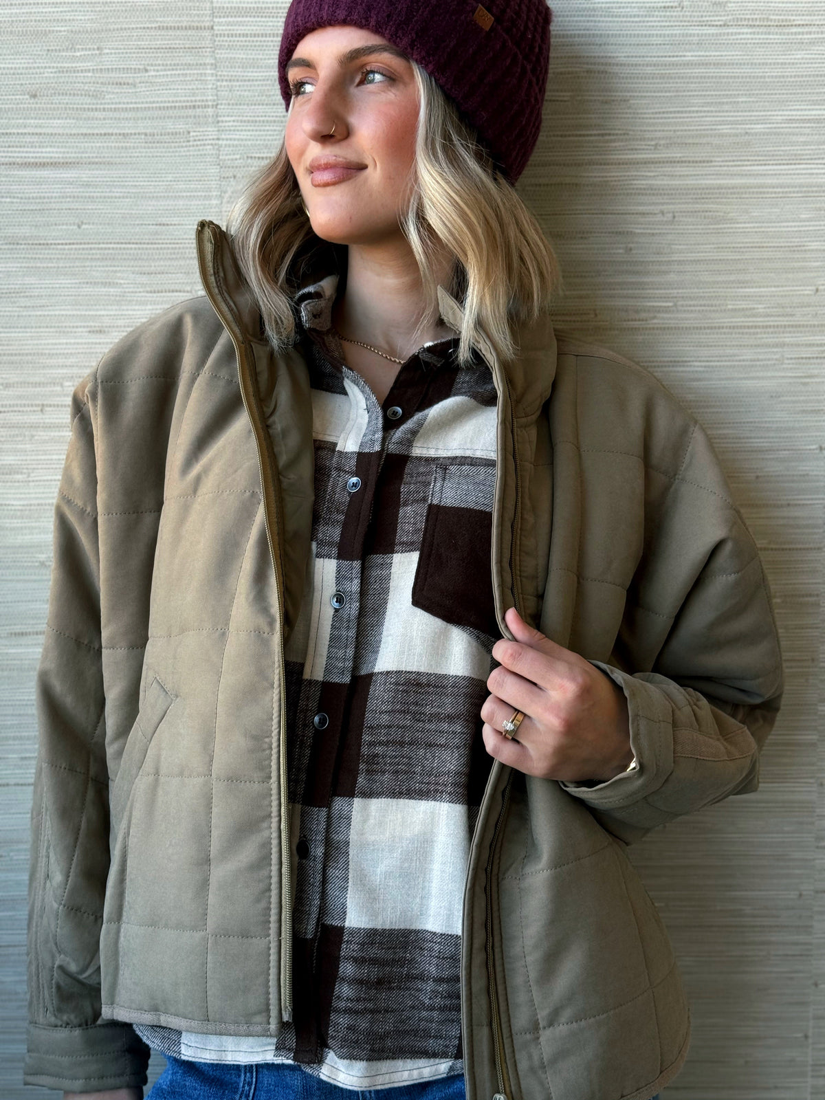 Homemade Jam Jacket - OLIVE - willows clothing JACKET