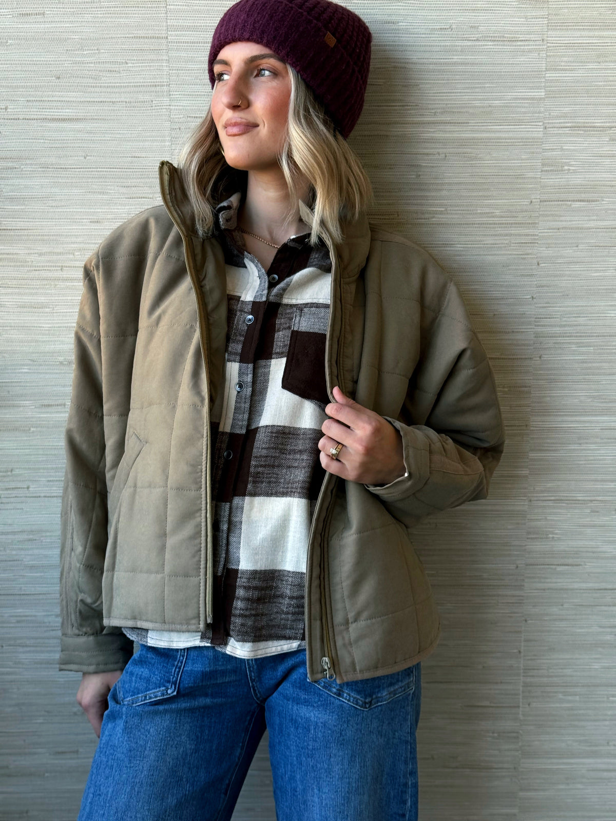 Homemade Jam Jacket - OLIVE - willows clothing JACKET