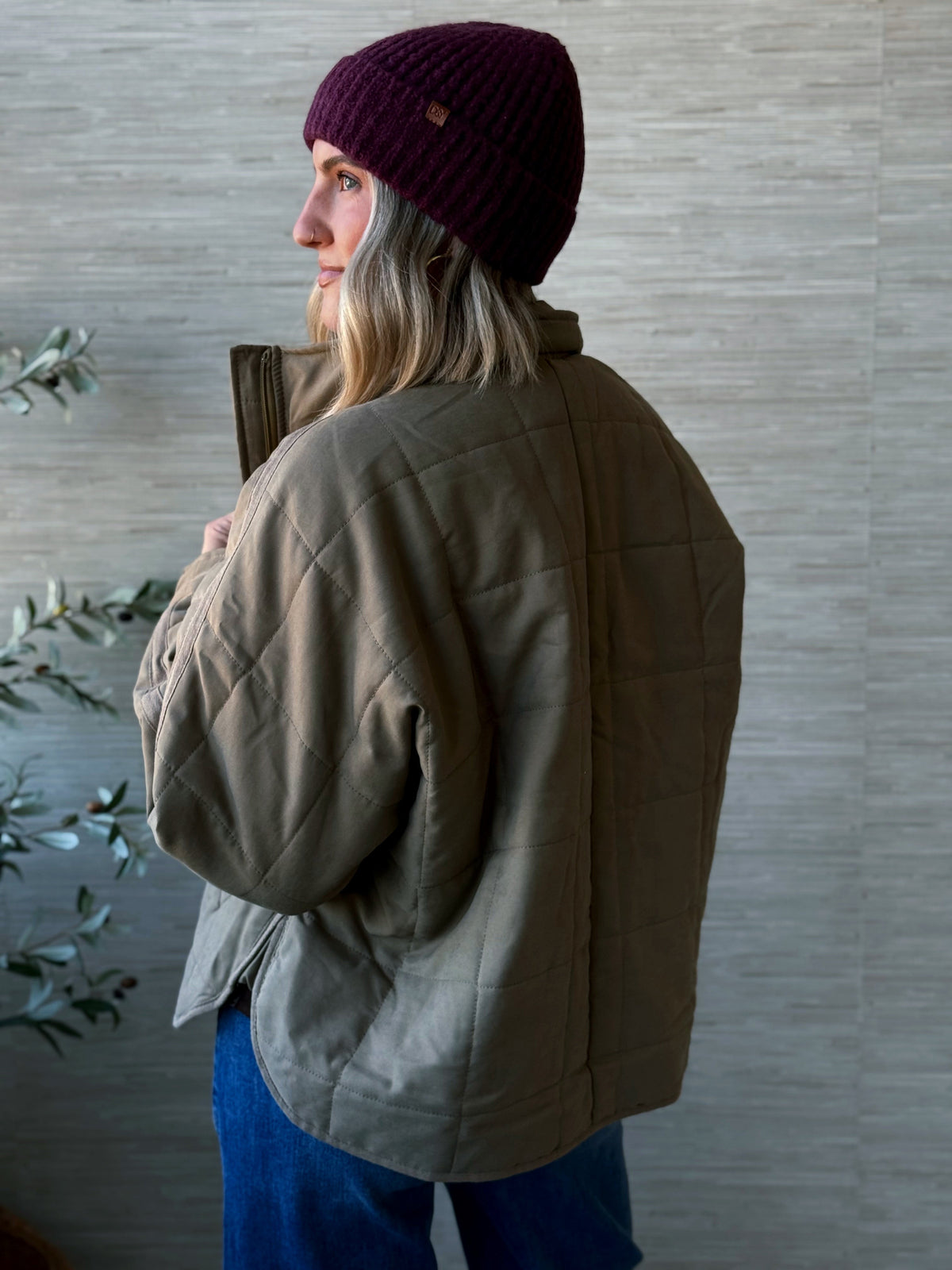 Homemade Jam Jacket - OLIVE - willows clothing JACKET