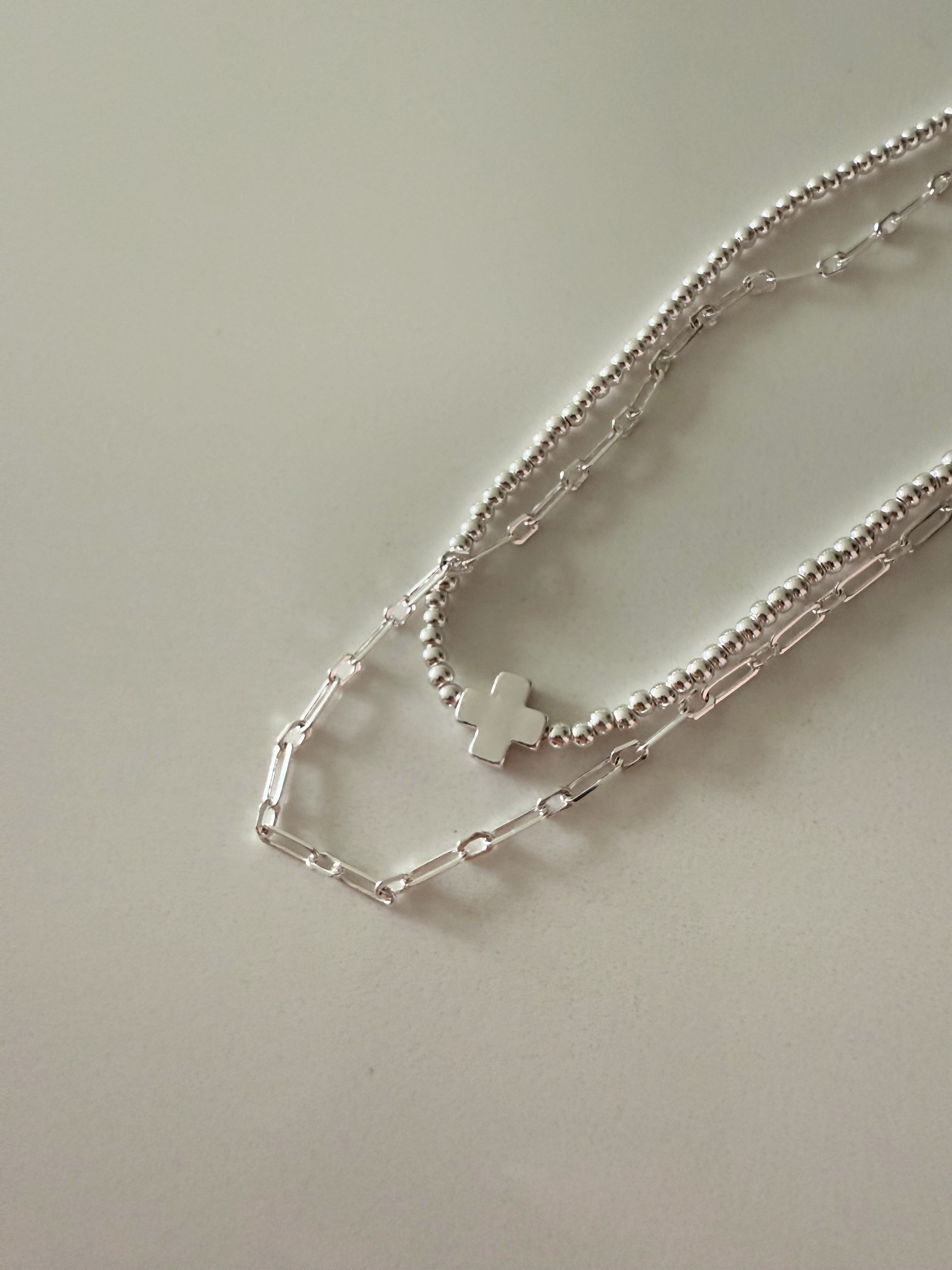 In Faith Necklace - SILVER - willows clothing NECKLACE