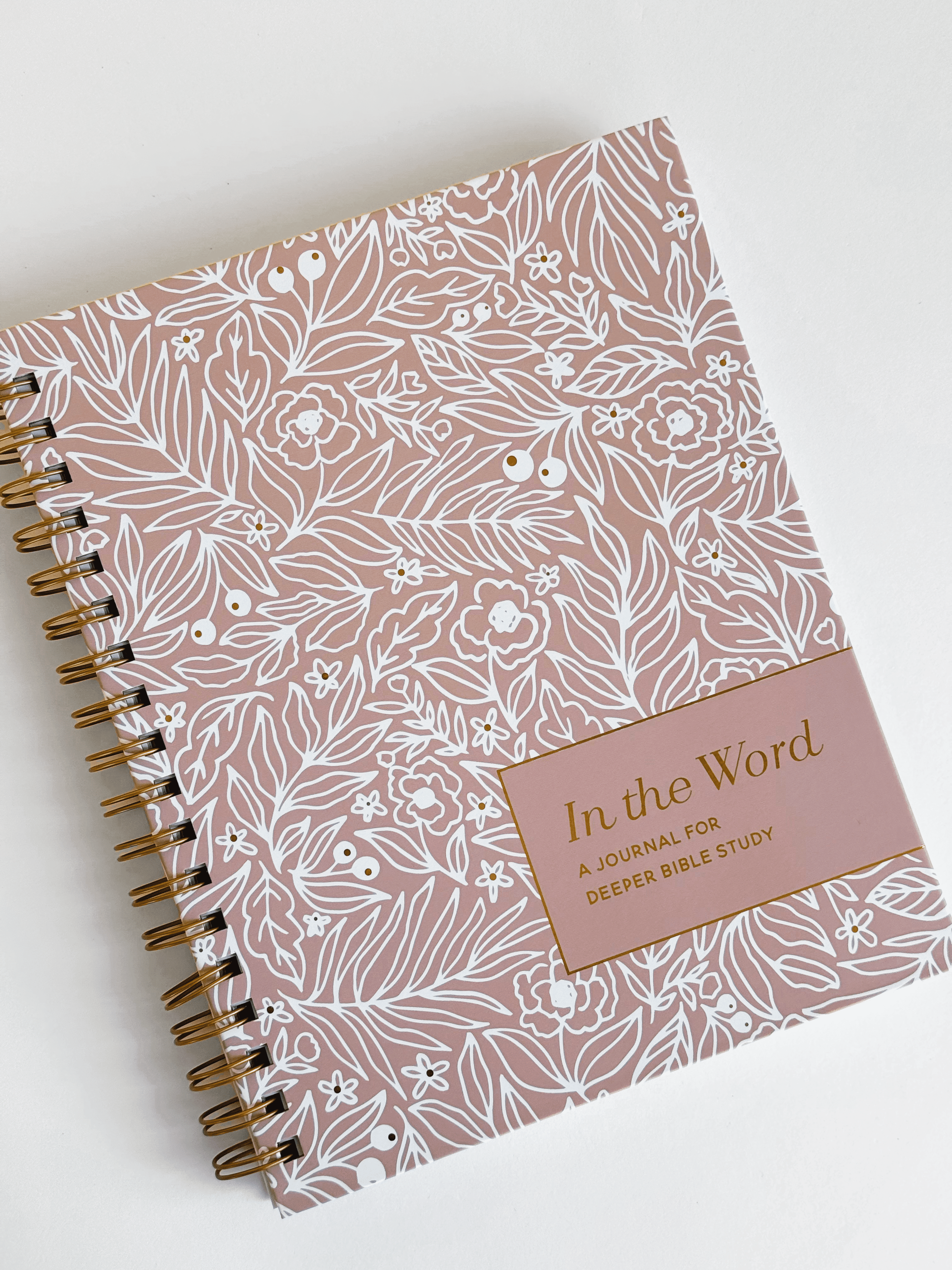 In The Word Bible Study Journal - willows clothing NOTEBOOKS
