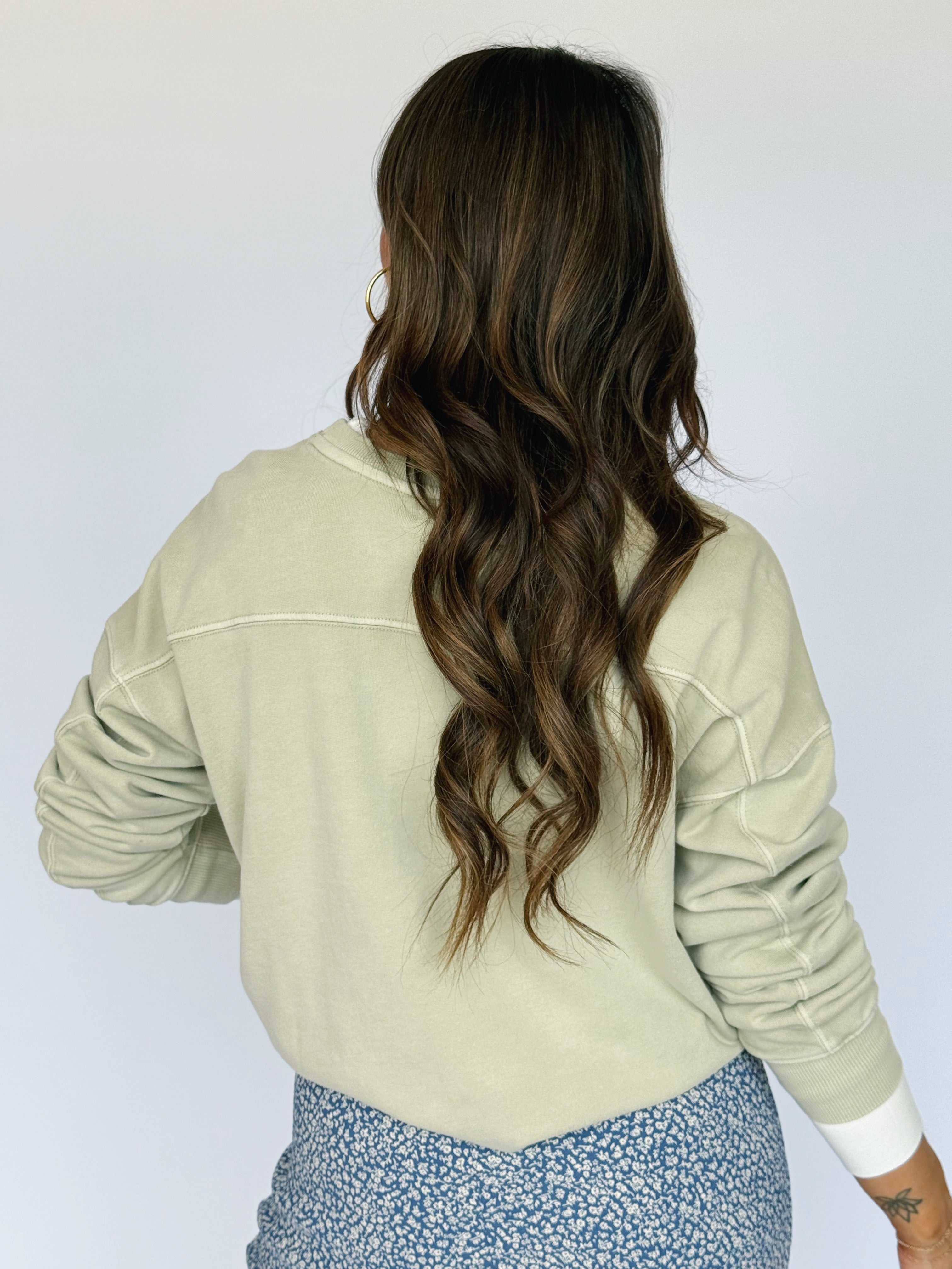 Jacey Sweatshirt - SPROUT - willows clothing SWEATSHIRT