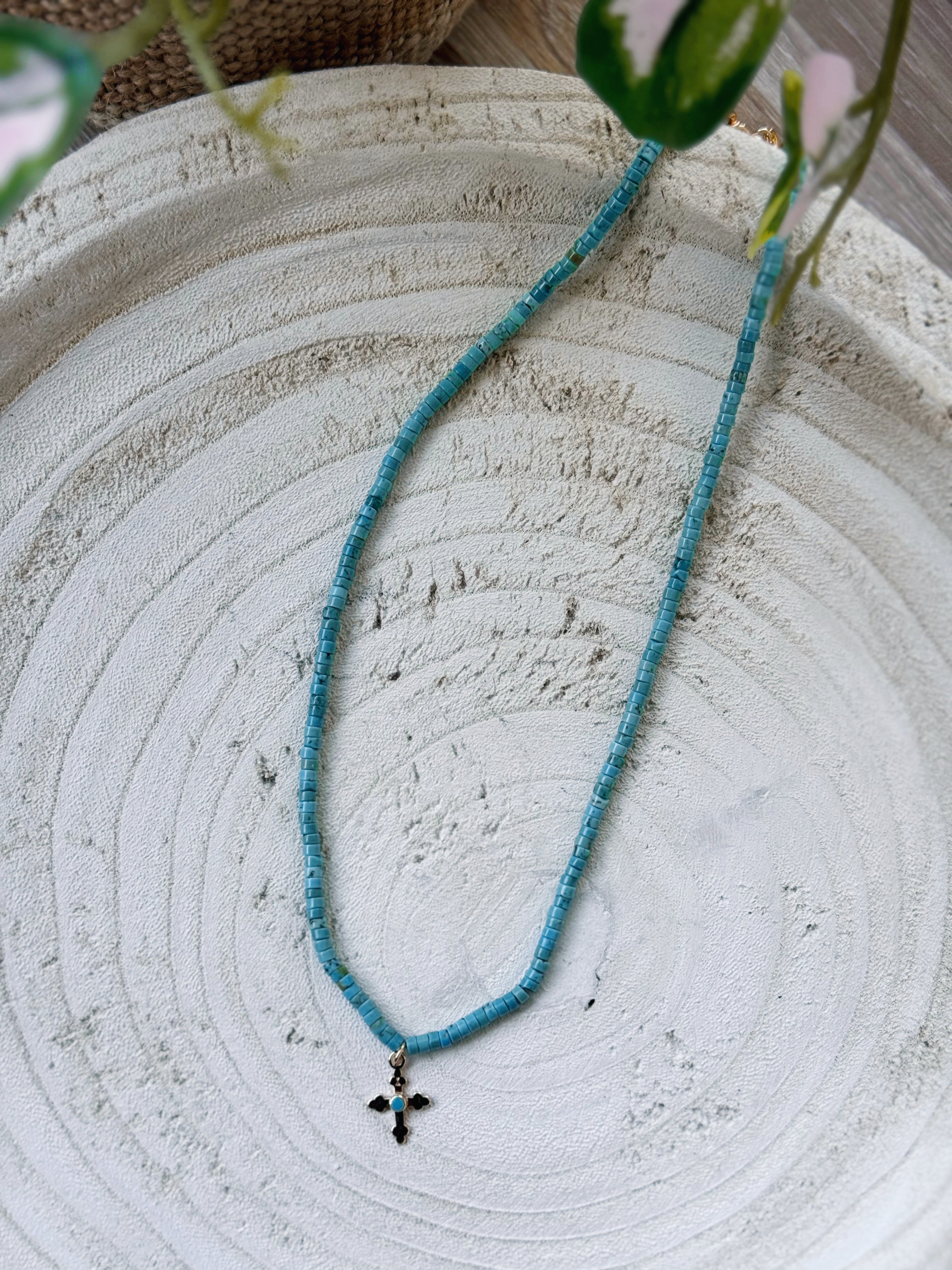 Jamie Turquoise Necklace - willows clothing NECKLACE