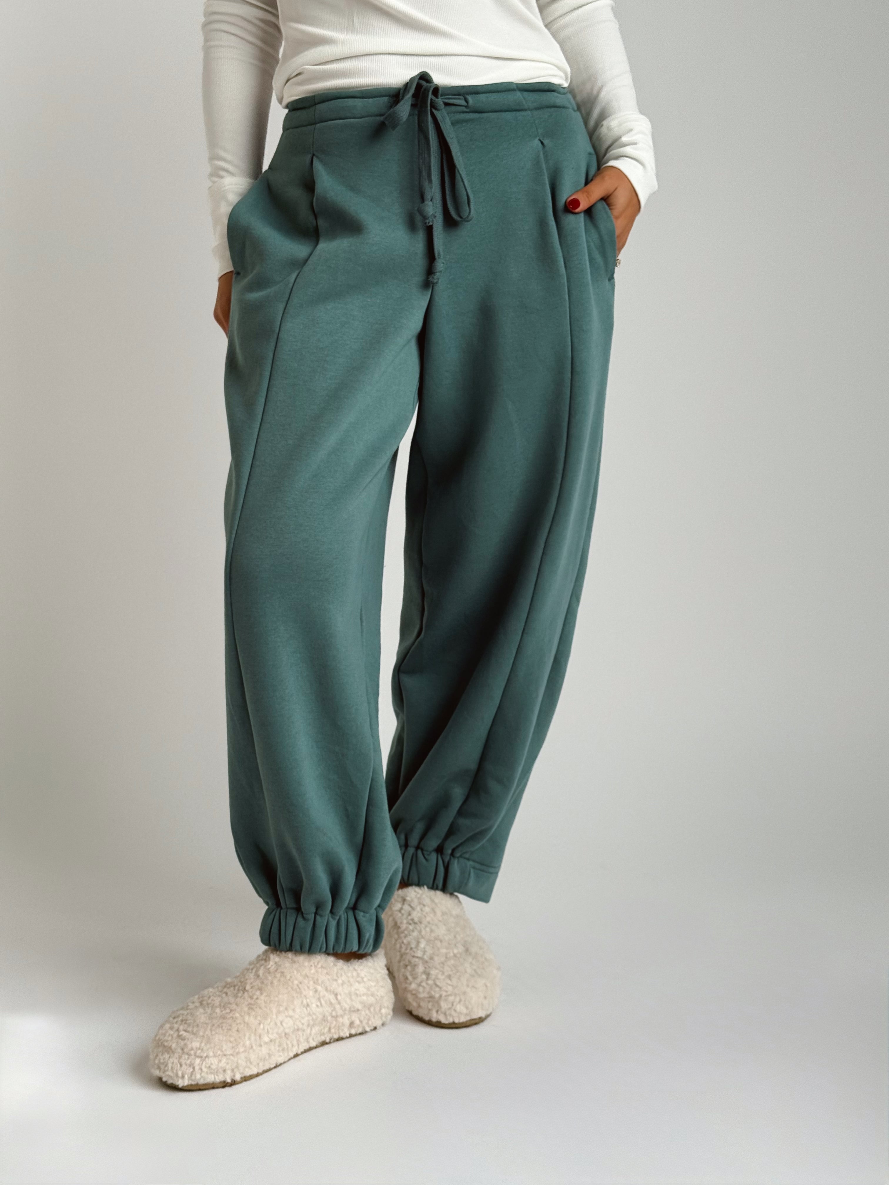 Jasper Sweatpants - FOREST - willows clothing Sweatpants