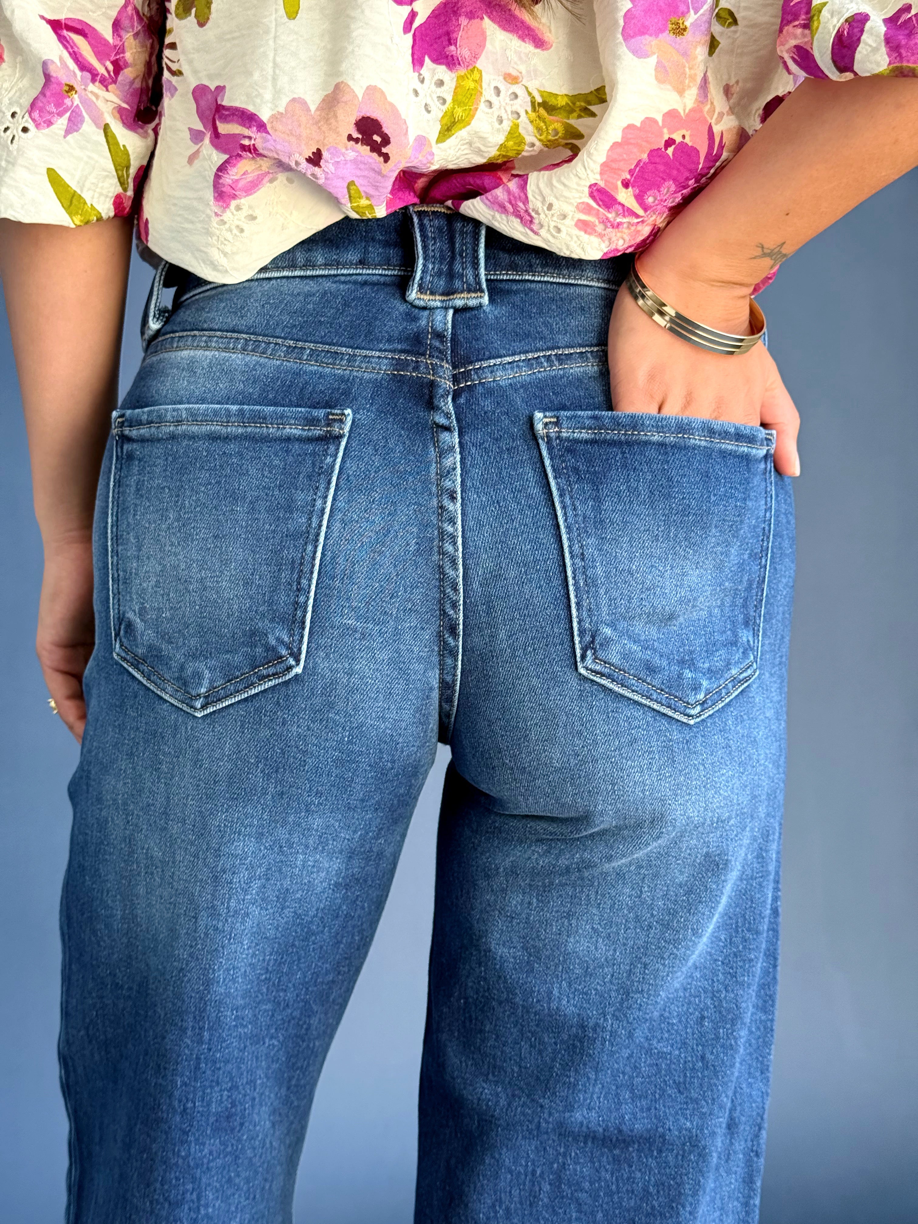 [JBD] Arlo Jean - DARK DENIM - willows clothing FLARE