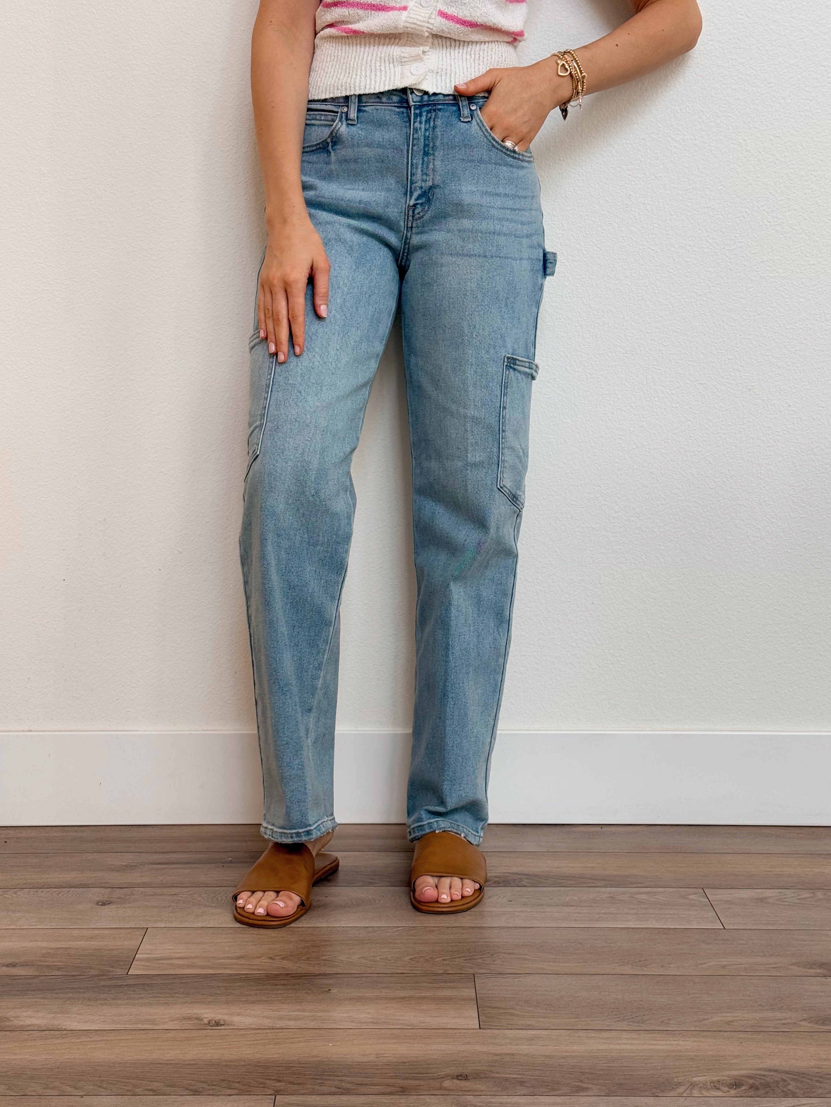 [JBD] Beck Jean - LIGHT DENIM - willows clothing Straight Leg