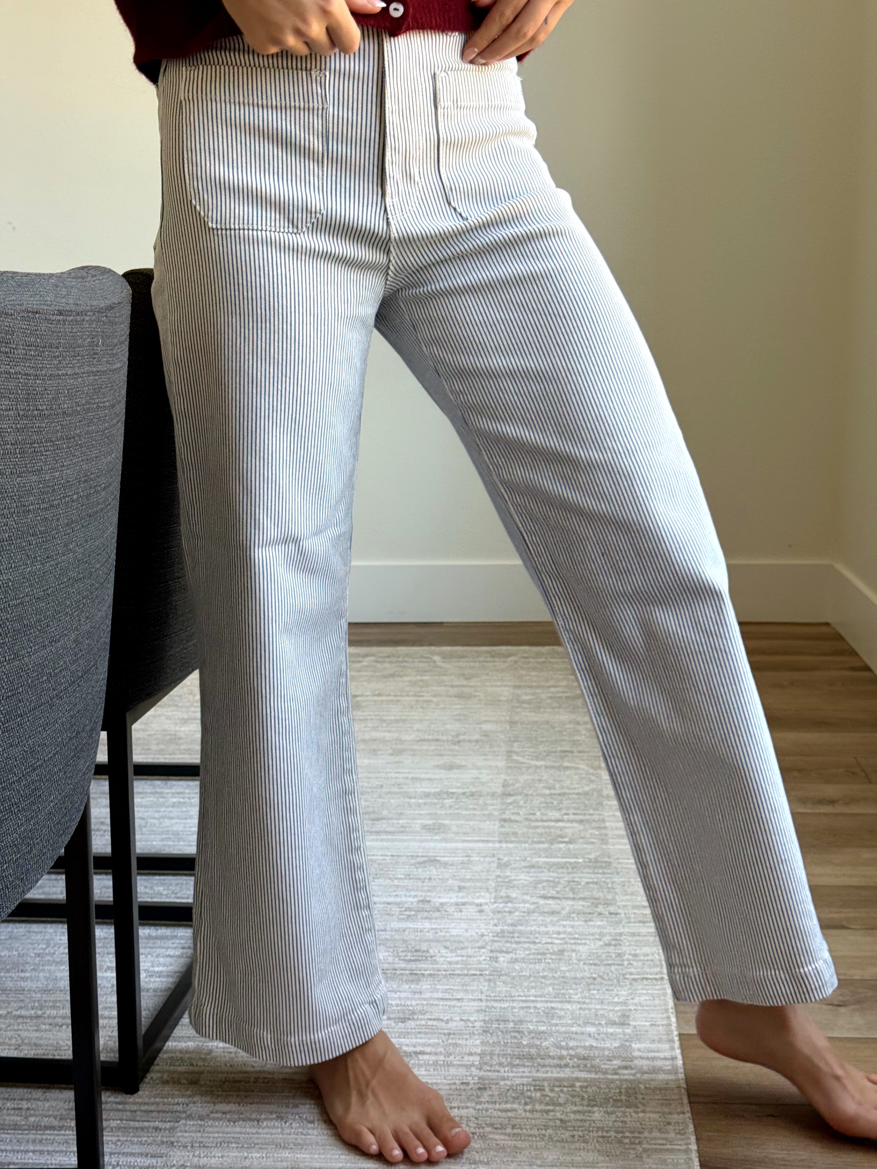 [JBD] Molly Jean - STRIPE - willows clothing WIDE LEG