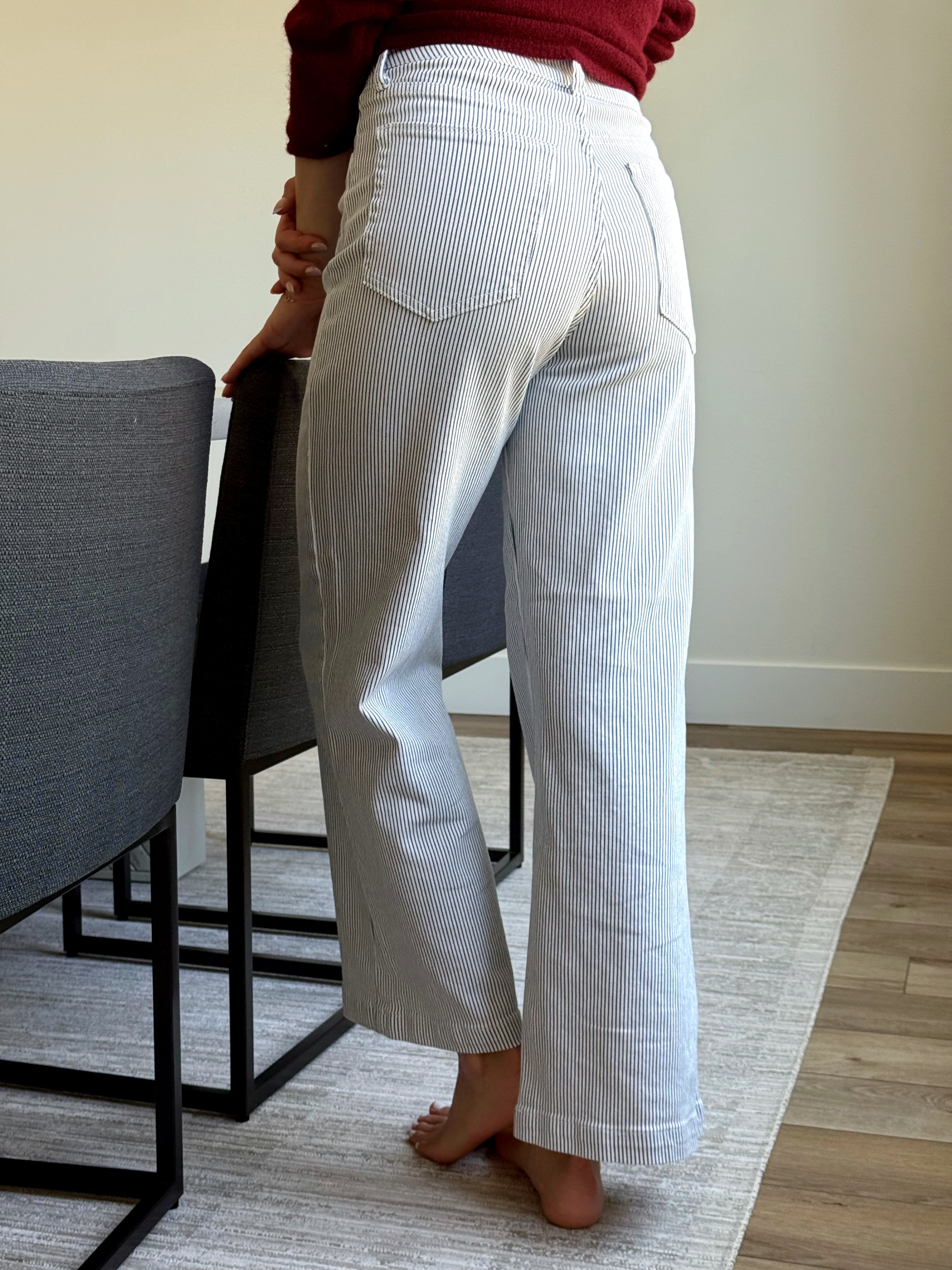 [JBD] Molly Jean - STRIPE - willows clothing WIDE LEG